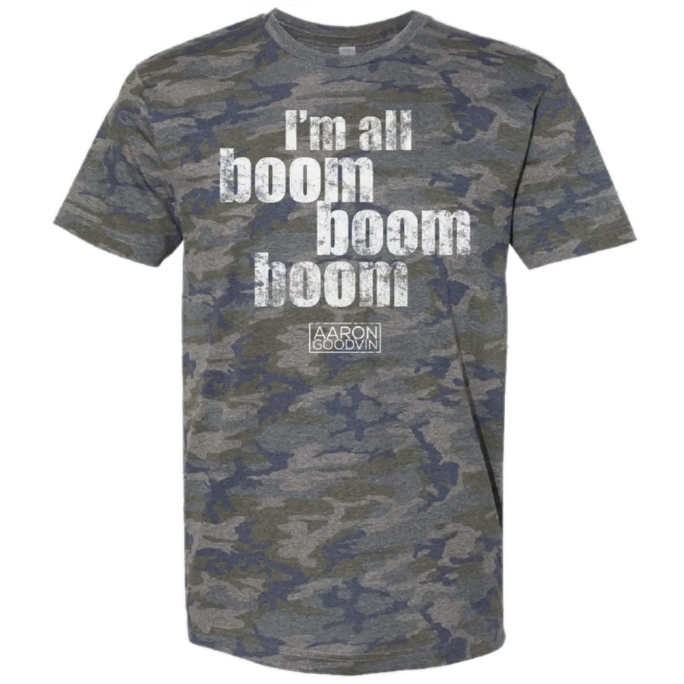 Aaron Goodvin Vintage Camo Boom Tee