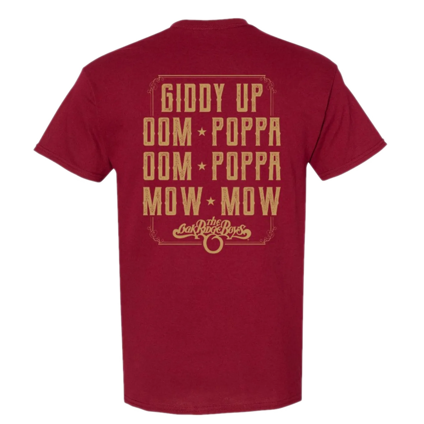 The Oak Ridge Boys Garnet Farewell Tour Tee