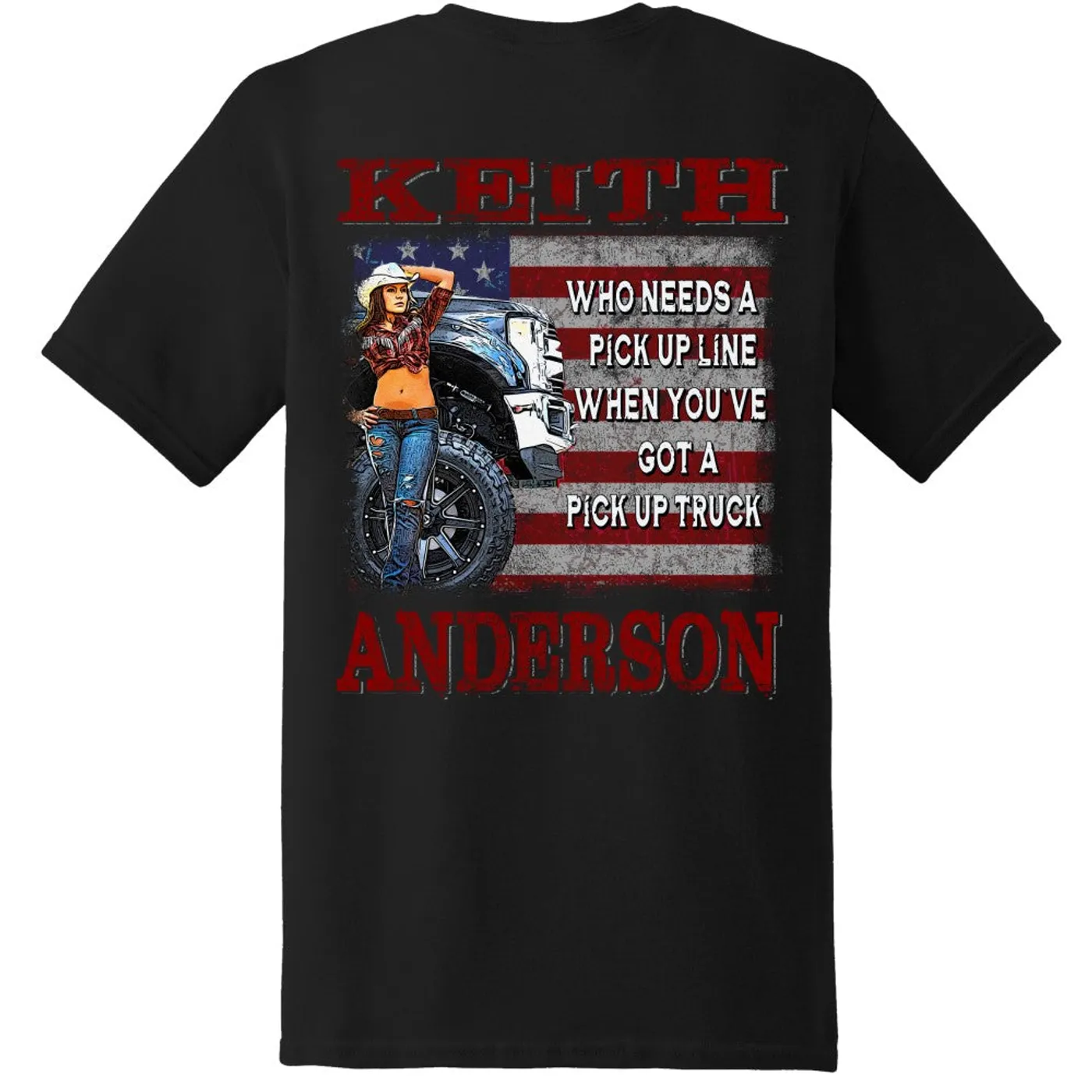 Keith Anderson Black Truck Tee