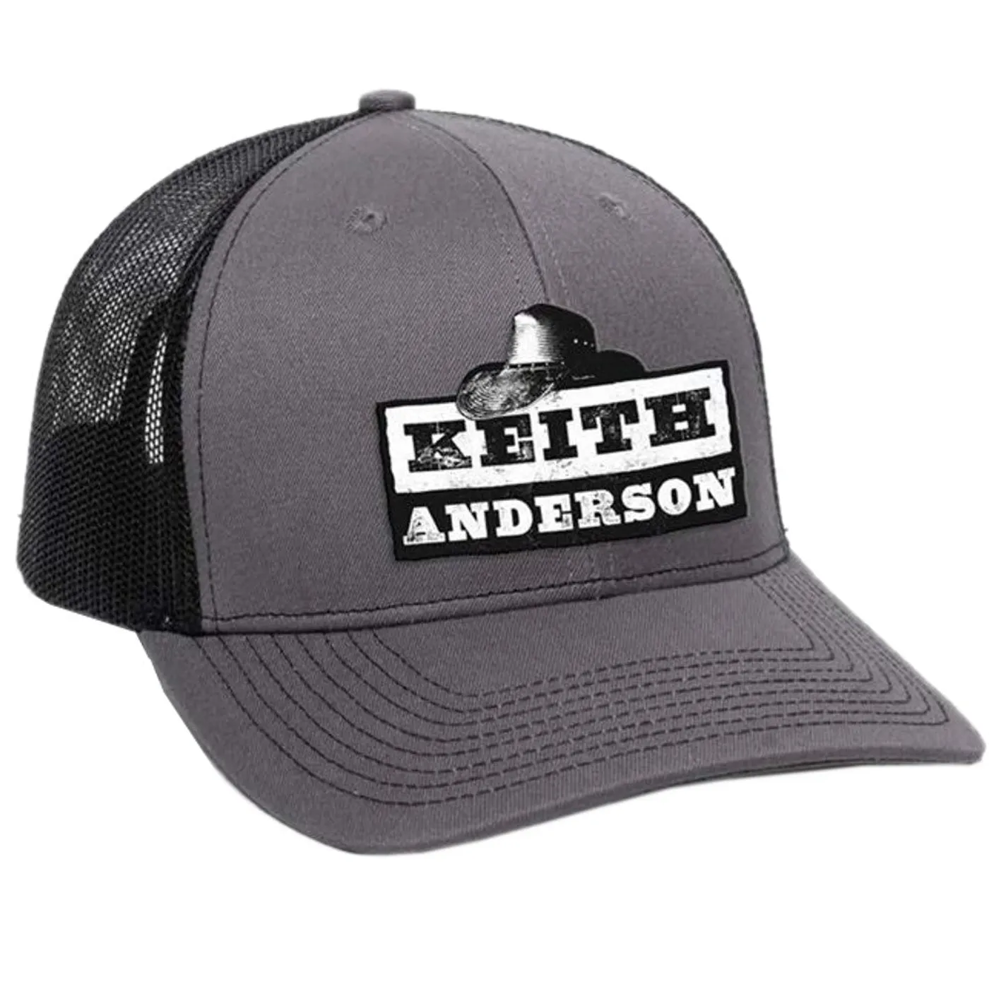 Keith Anderson Charcoal and Black Ballcap