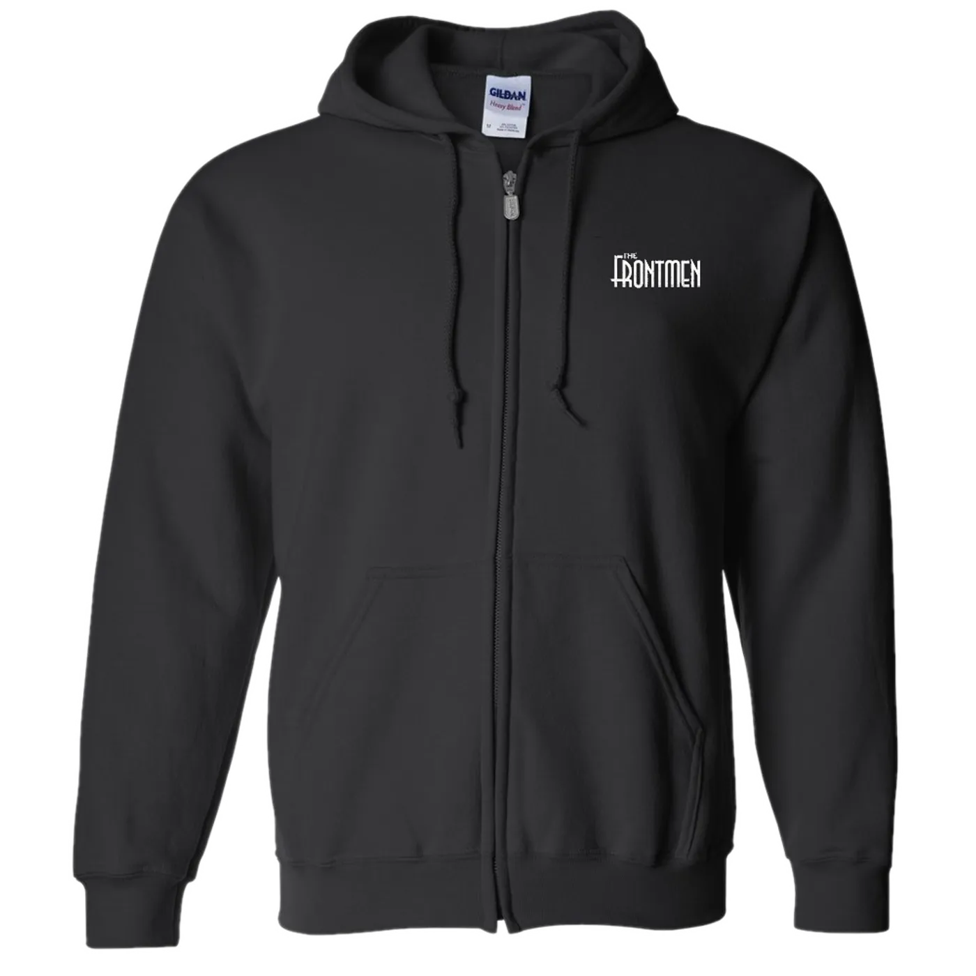 The Frontmen Black Zip Up Hoodie