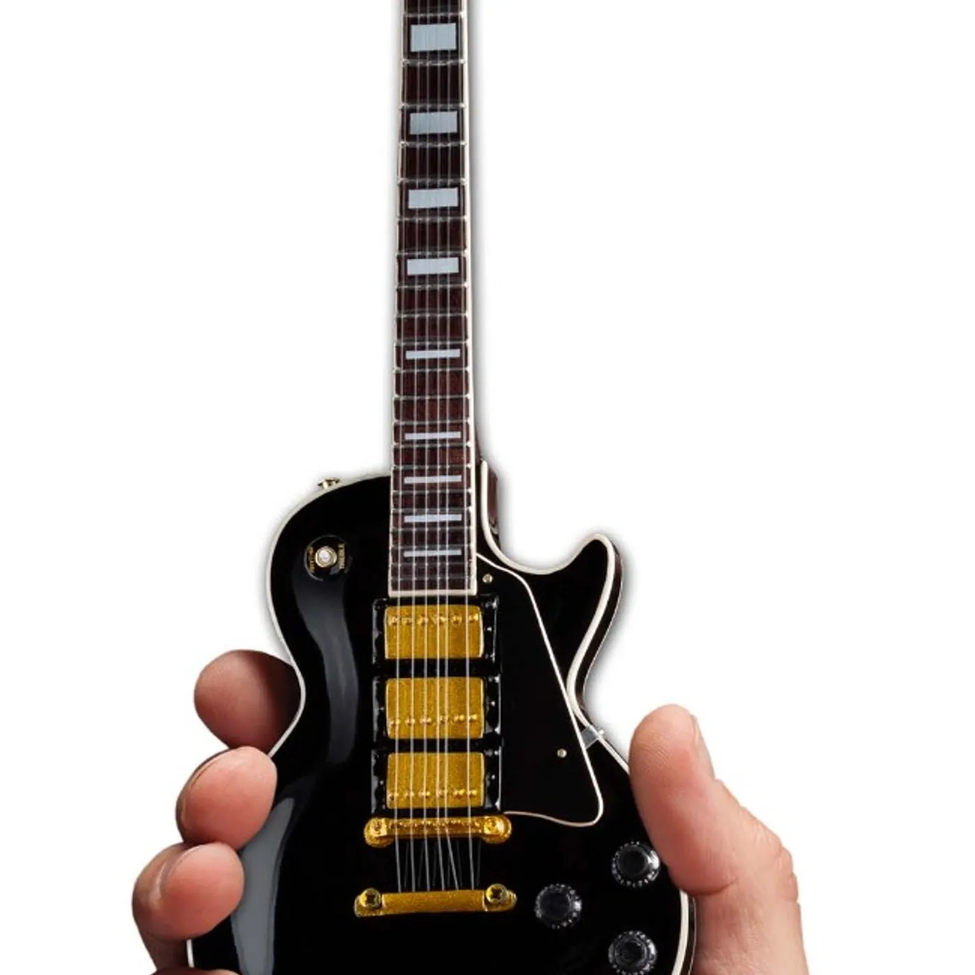 gibson guitars Axe Heaven Gibson 1959 Les Paul Ebony Mini Guitar Collectible