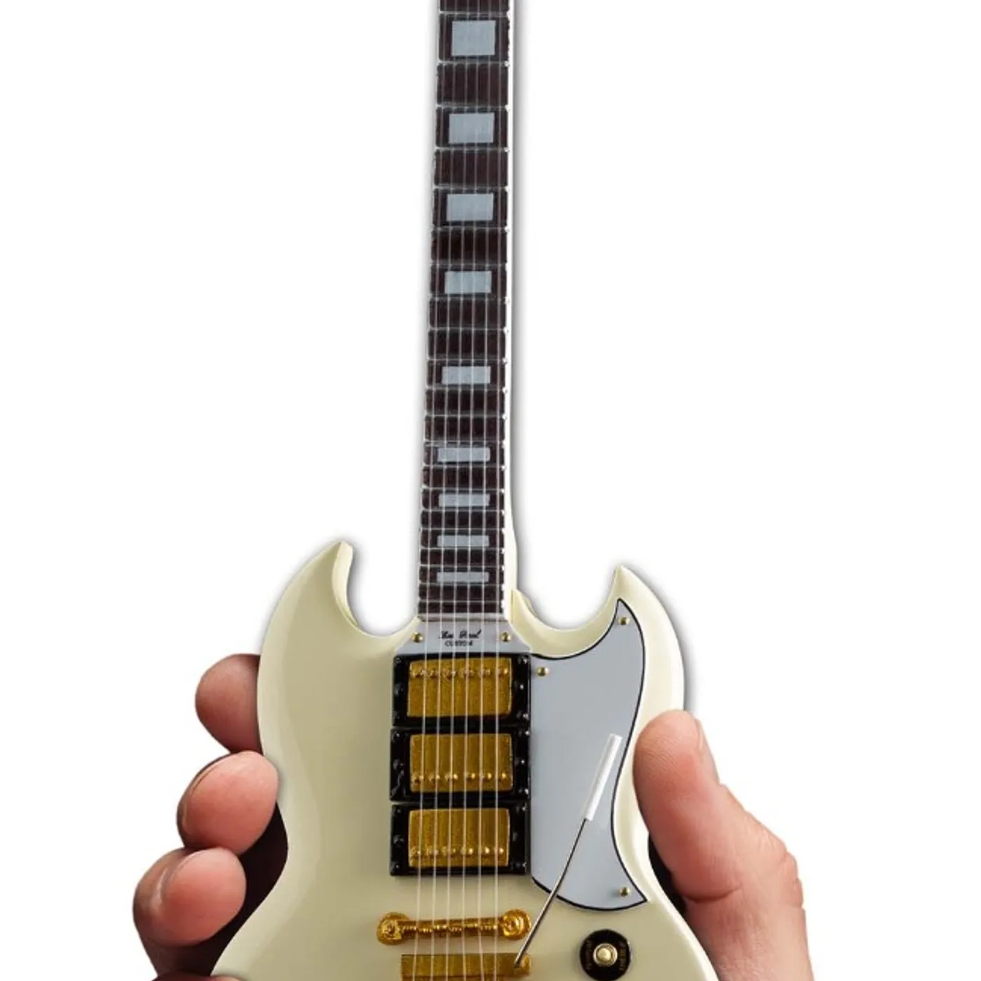 gibson guitars Axe Heaven Gibson 1964 SG Custom White Mini Guitar Collectible