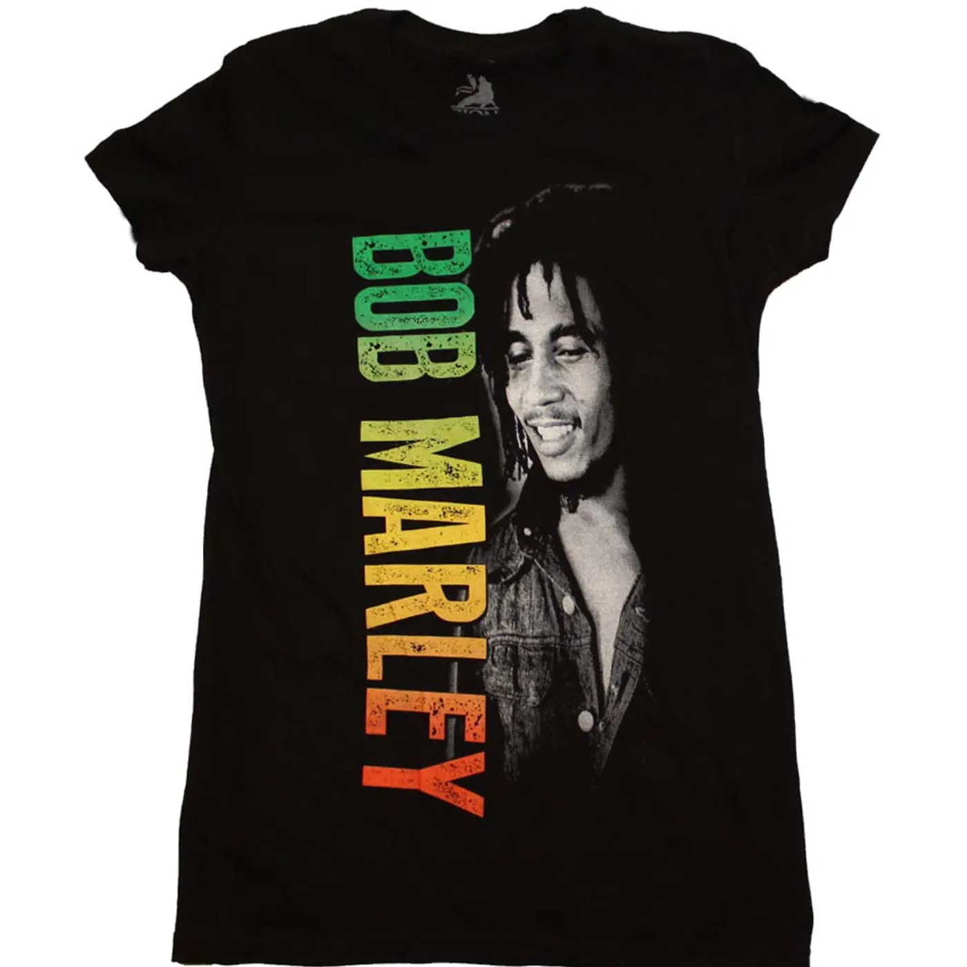 Bob Marley T Shirt | Bob Marley Smile Gradient Junior's Tee