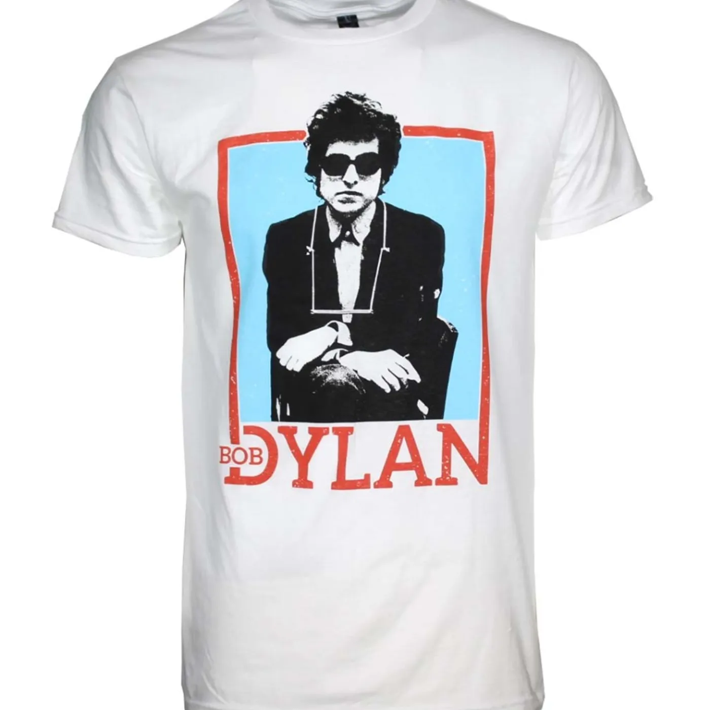 Bob Dylan T Shirt | Bob Dylan Name Outline T-Shirt