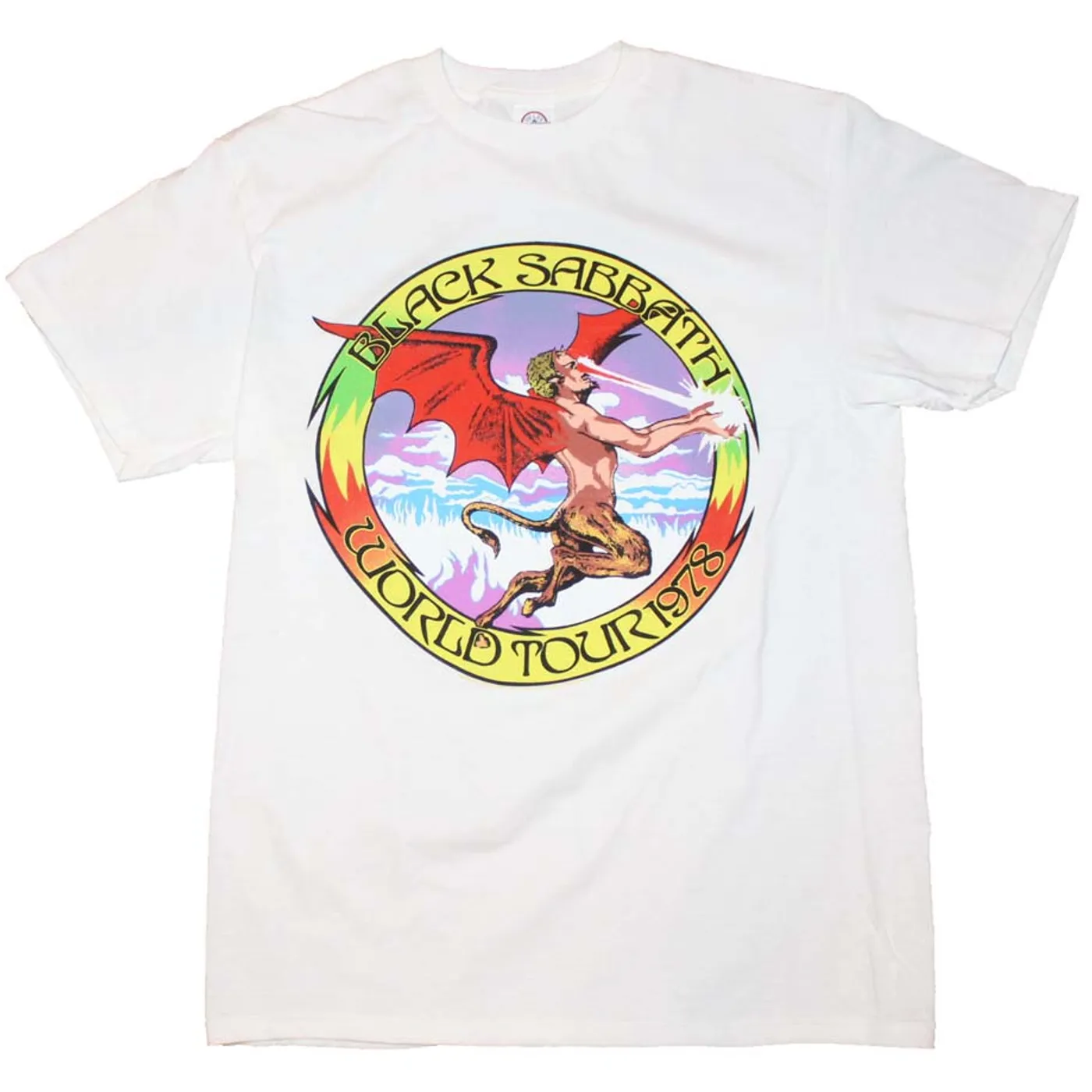 Black Sabbath T Shirt | Black Sabbath Tour '78 T-Shirt - White