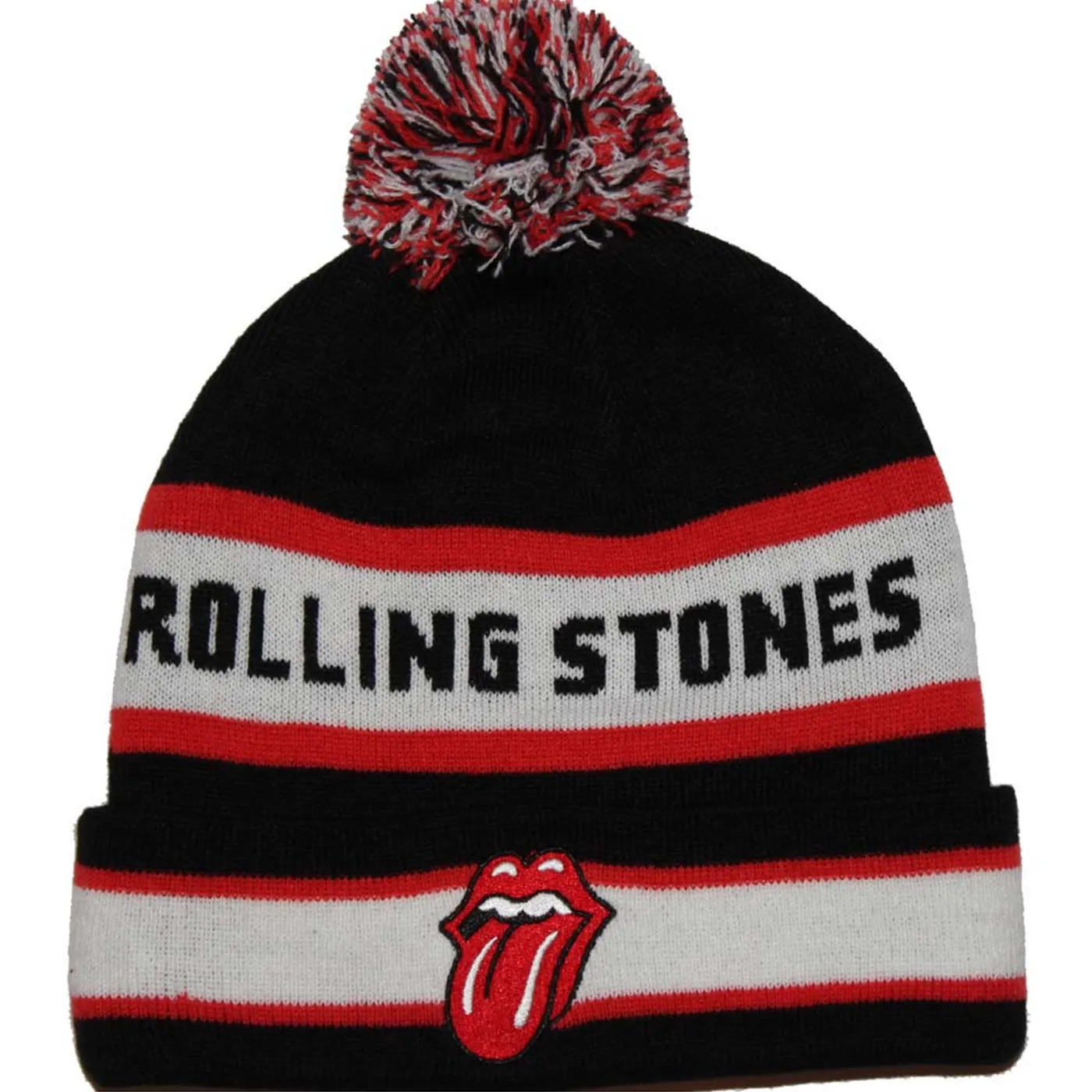 The Rolling StonesTongue Pom Beanie Hat