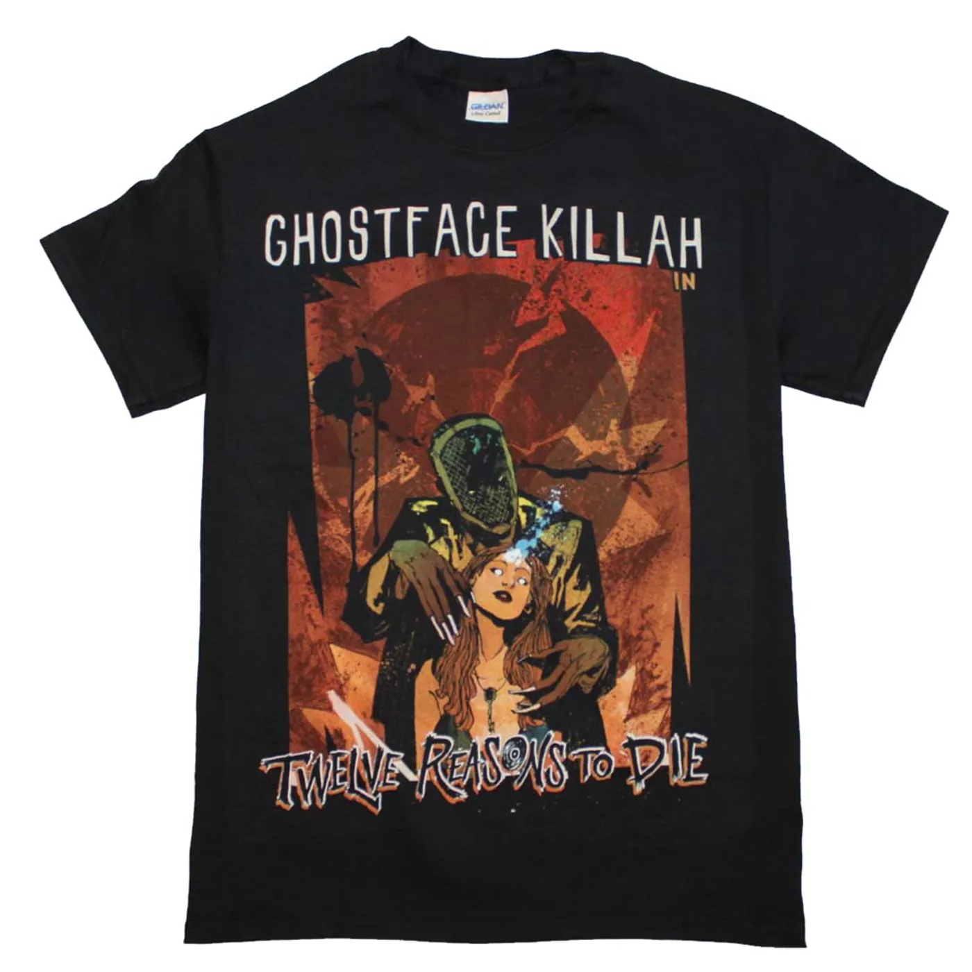 Ghostface Killah T Shirt | Ghost Face Killah 12 Reasons to Die T-Shirt