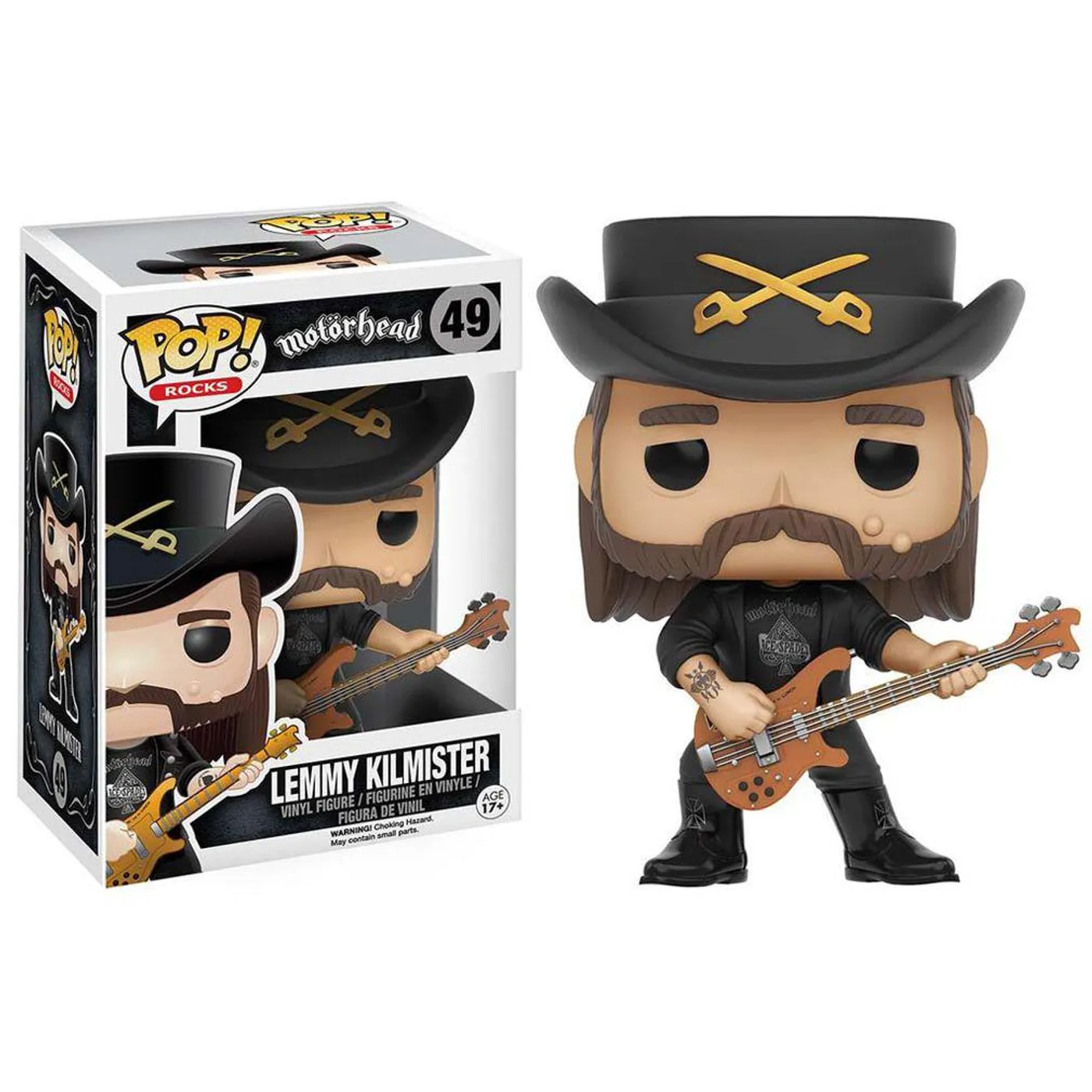 Funko Toys Lemmy Kilmister Motörhead Pop Rocks Vinyl Figure