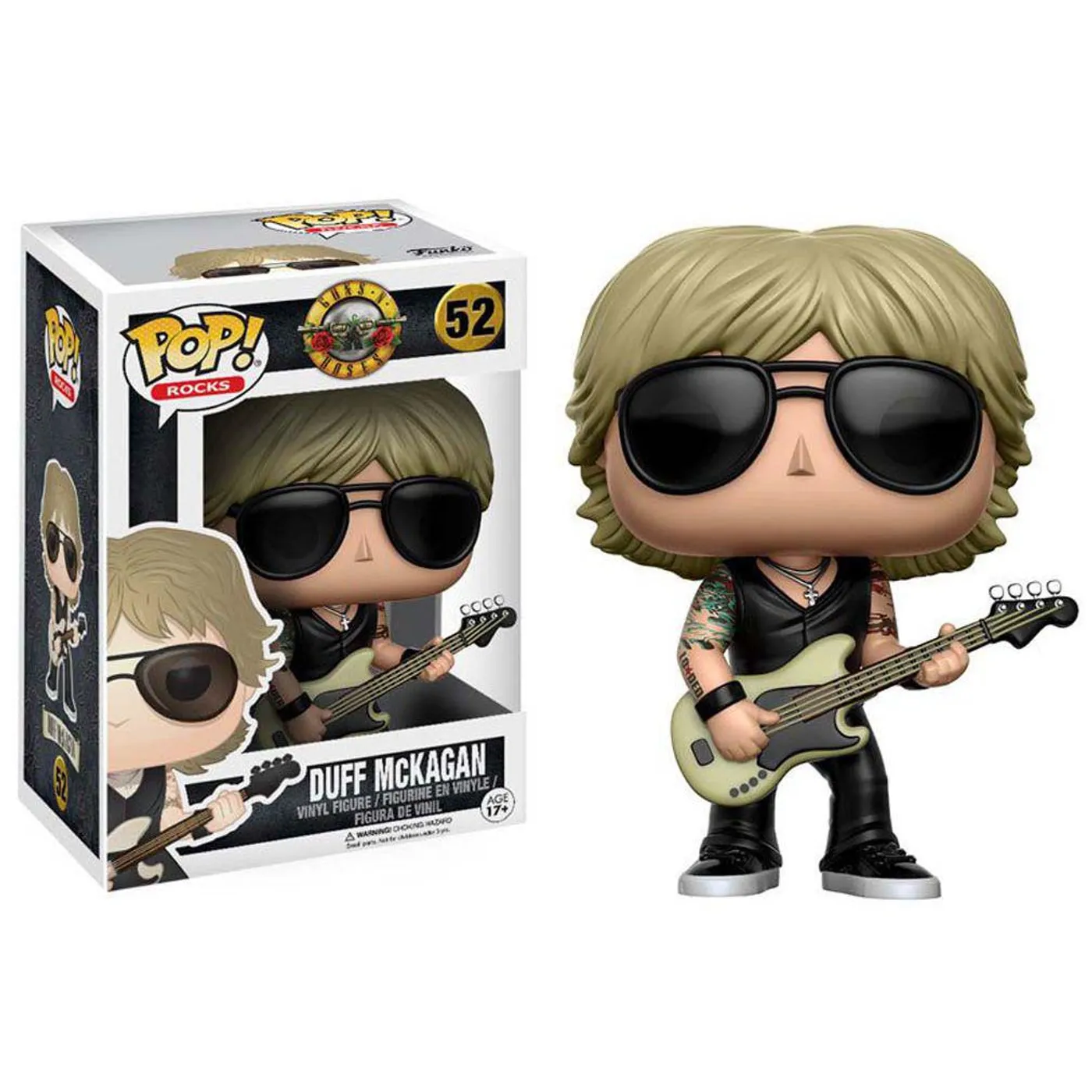 Funko Toys Guns N' Roses Duff Mckagan Pop Rocks Vinyl Figure