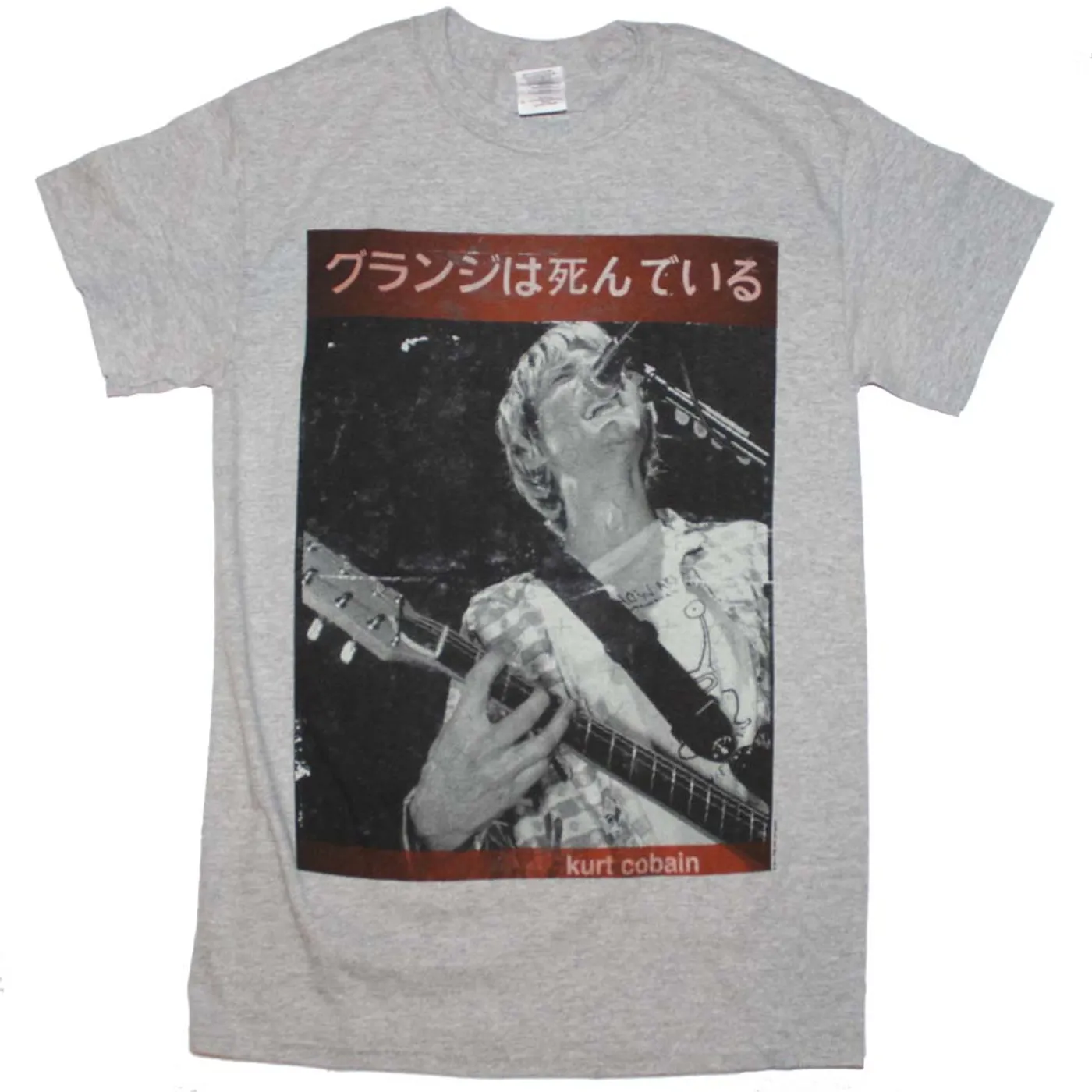 Nirvana T Shirt | Kurt Cobain Guitar Kurt T-Shirt