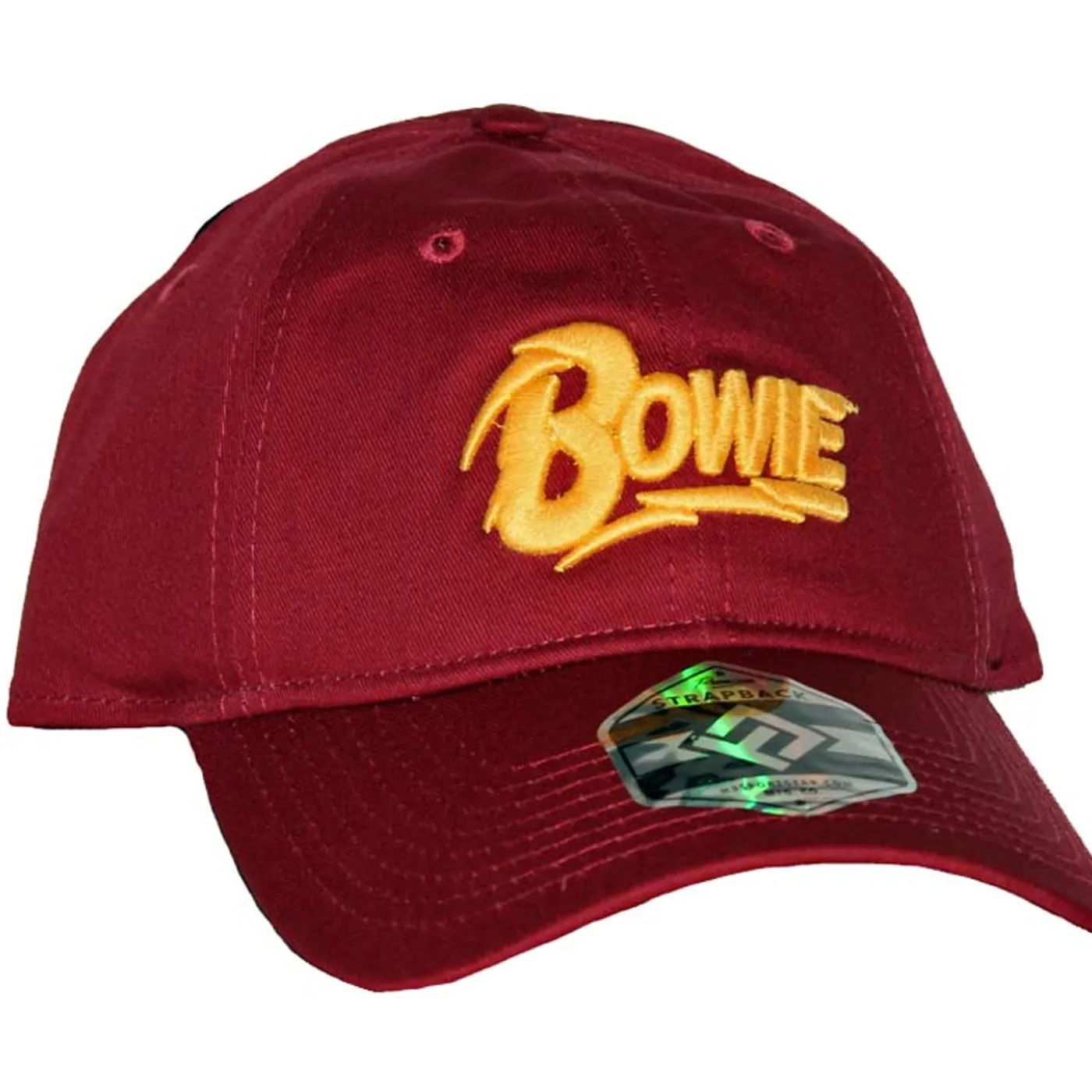 David Bowie Red Cotton Dad Hat