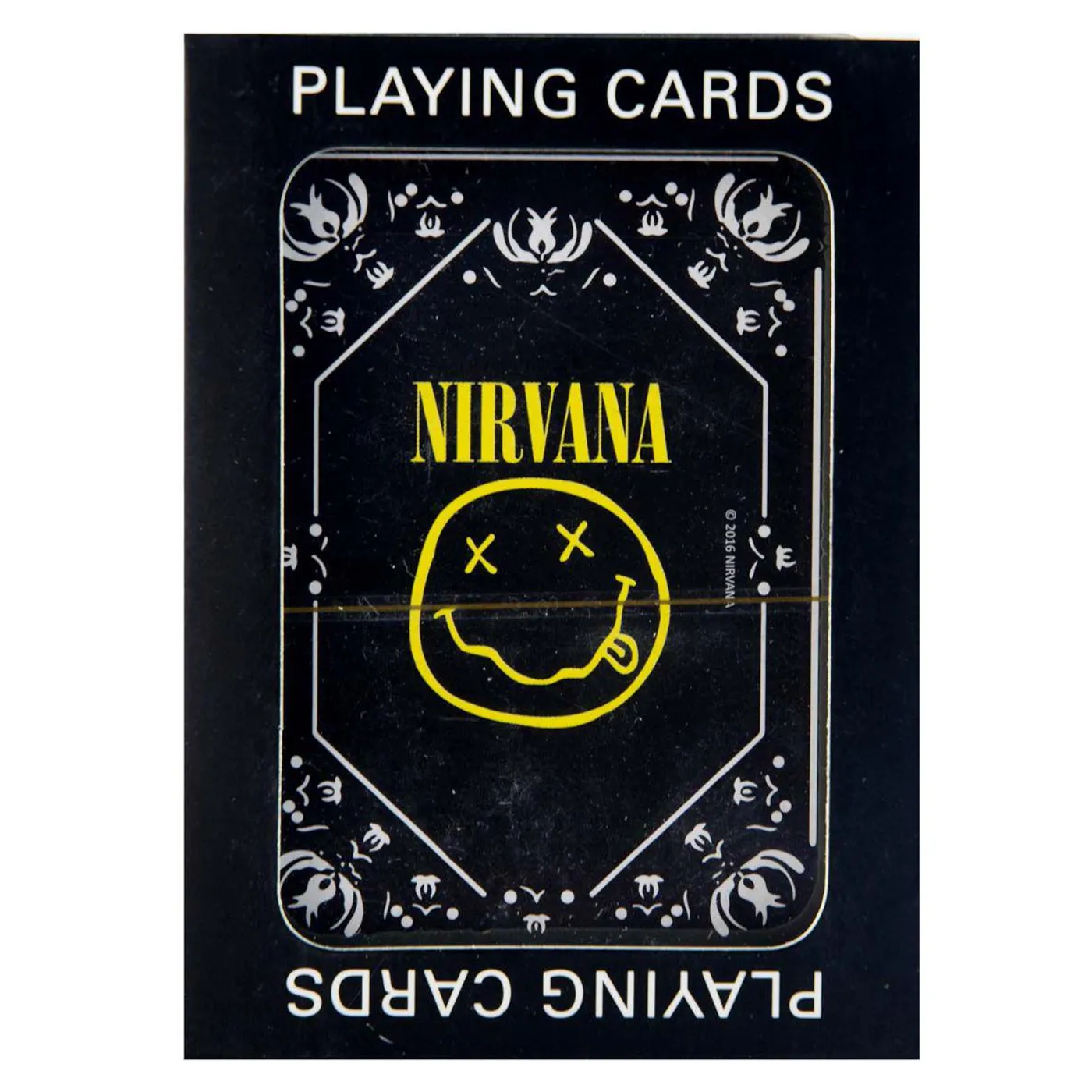 Nirvana Smiley Logo Playing Cards