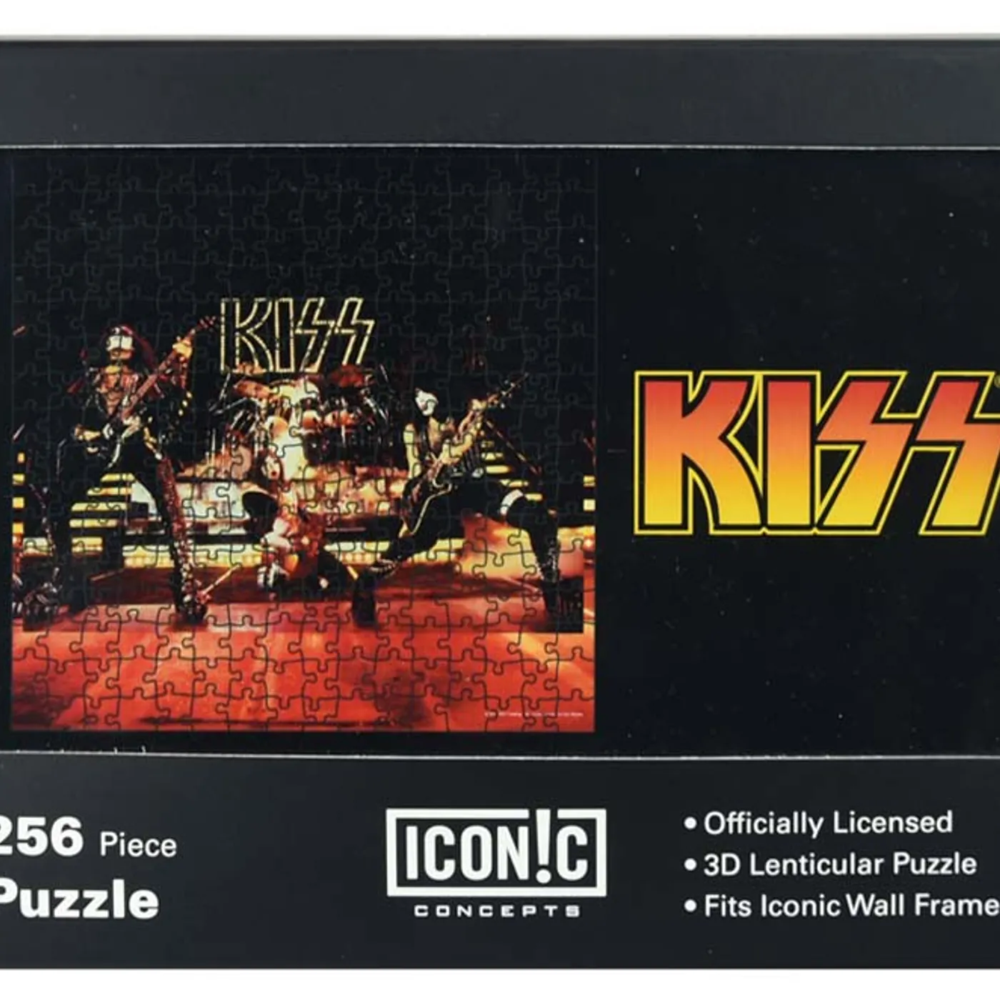 KISS On Stage 3D Puzzle (256 Pieces)