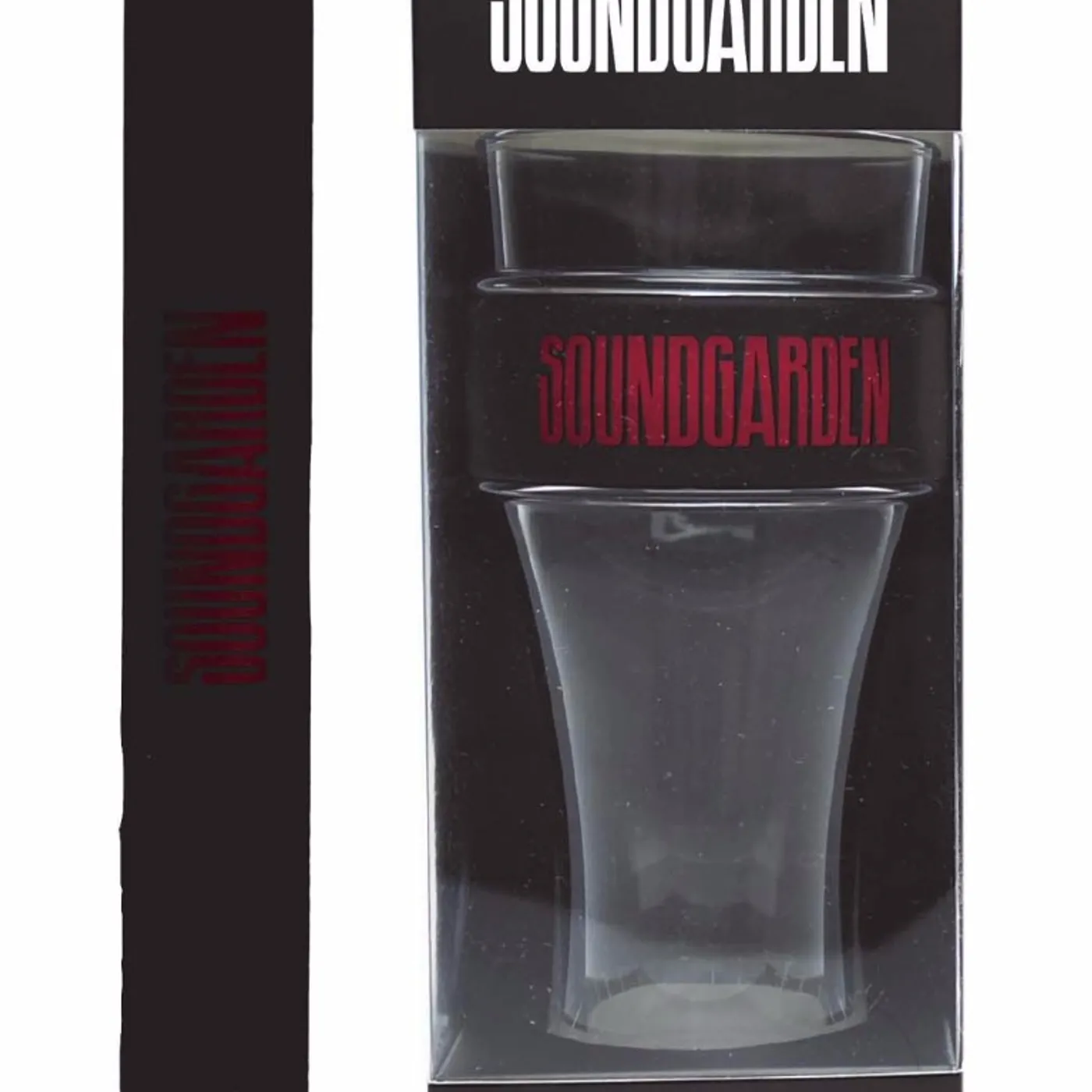 Soundgarden Red Logo Heavy Duty Slap Band Pint Glass