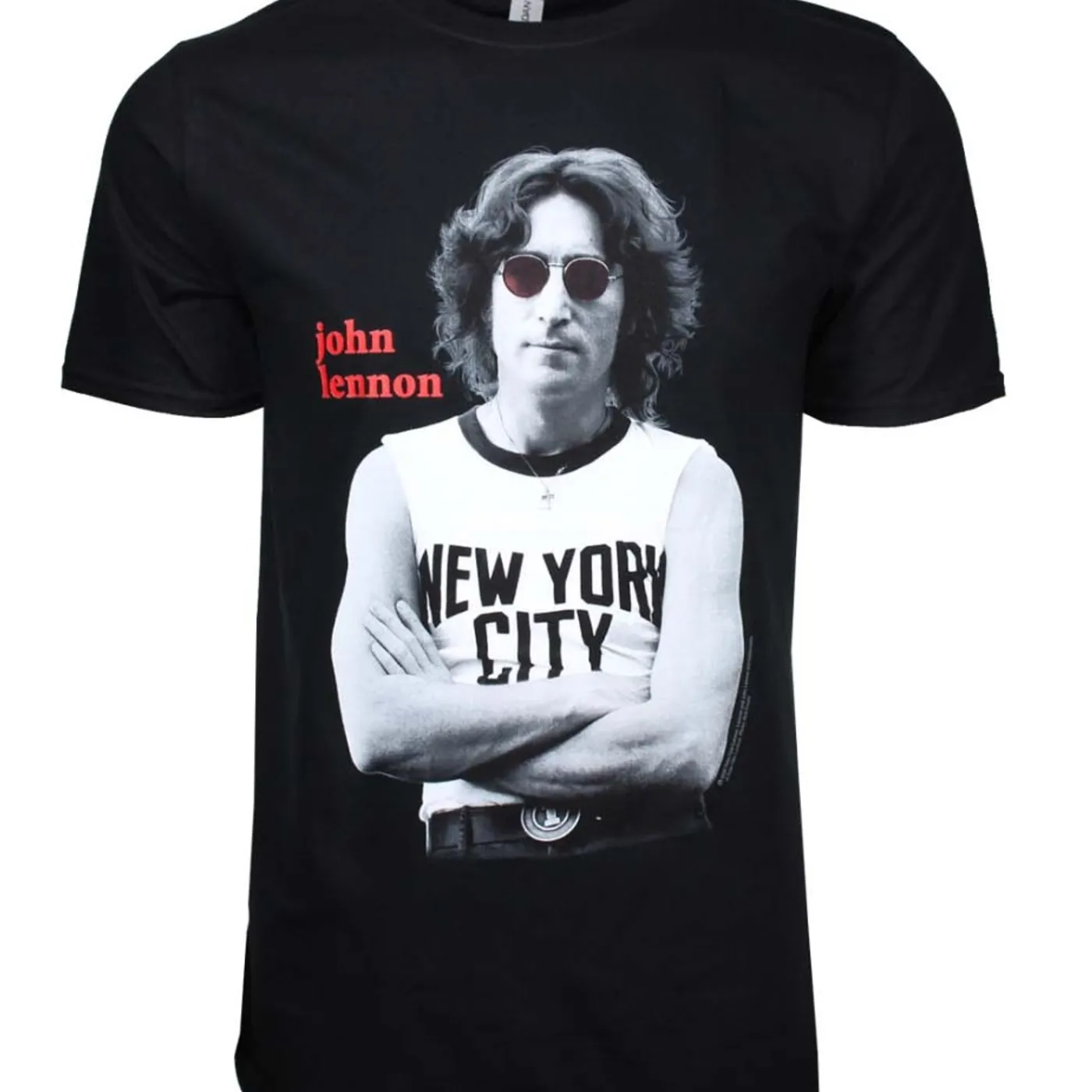 John Lennon T Shirt | John Lennon NYC B&W T-Shirt