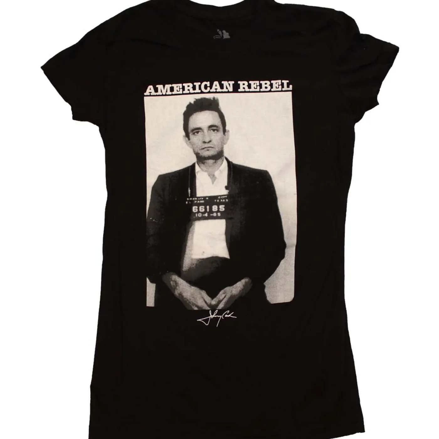 Johnny Cash T Shirt | Johnny Cash American Rebel Junior's T-Shirt