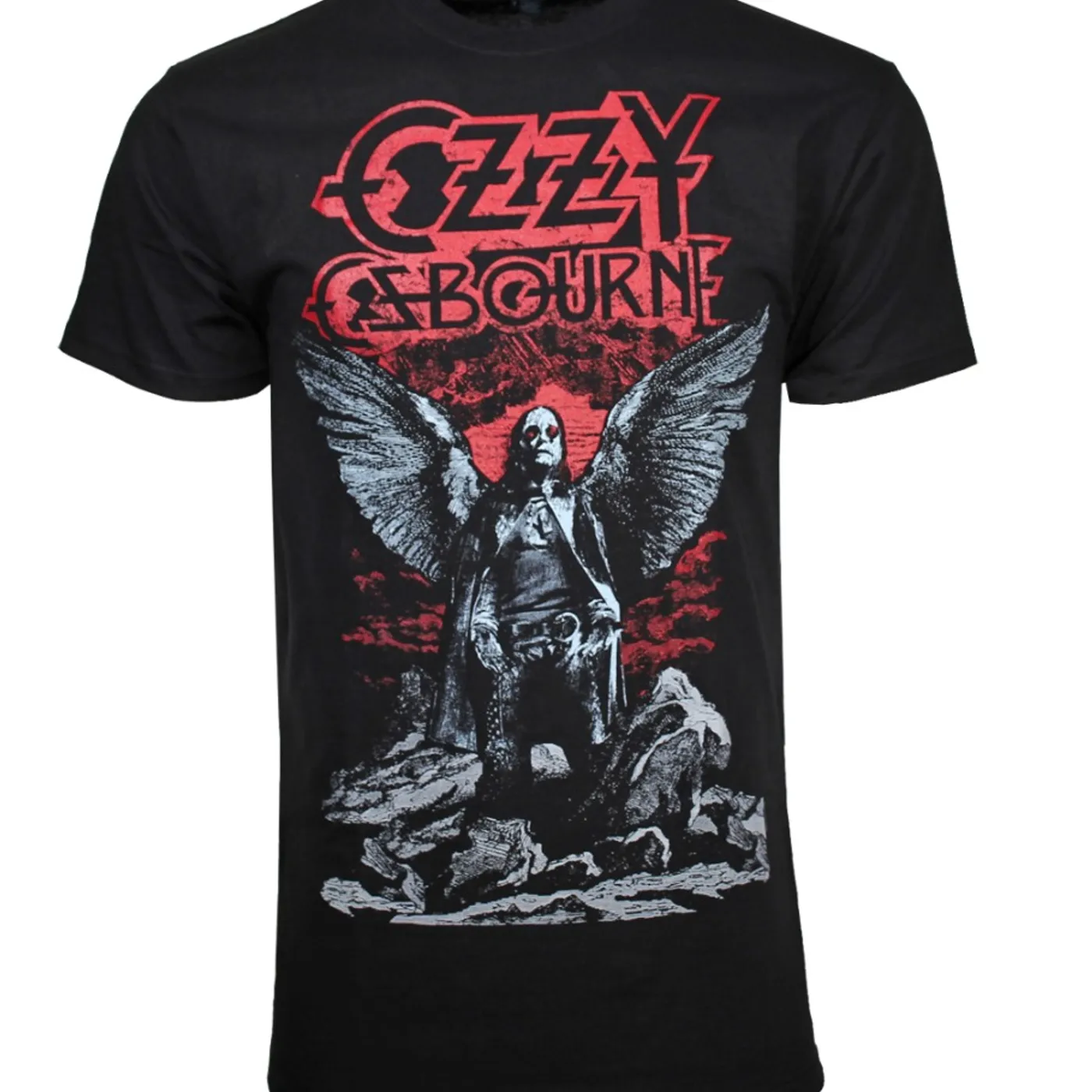 Ozzy Osbourne T Shirt | Ozzy Osbourne Angel Wings T-Shirt