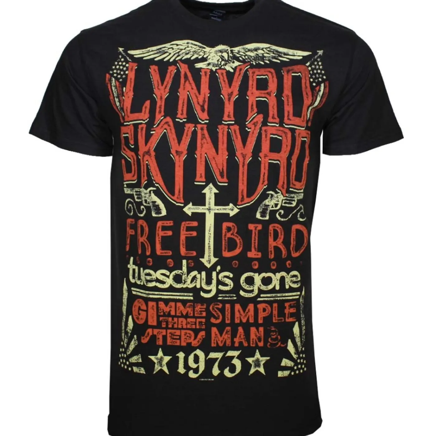 Lynyrd Skynyrd T Shirt | Lynyrd Skynyrd 1973 Hits T-Shirt