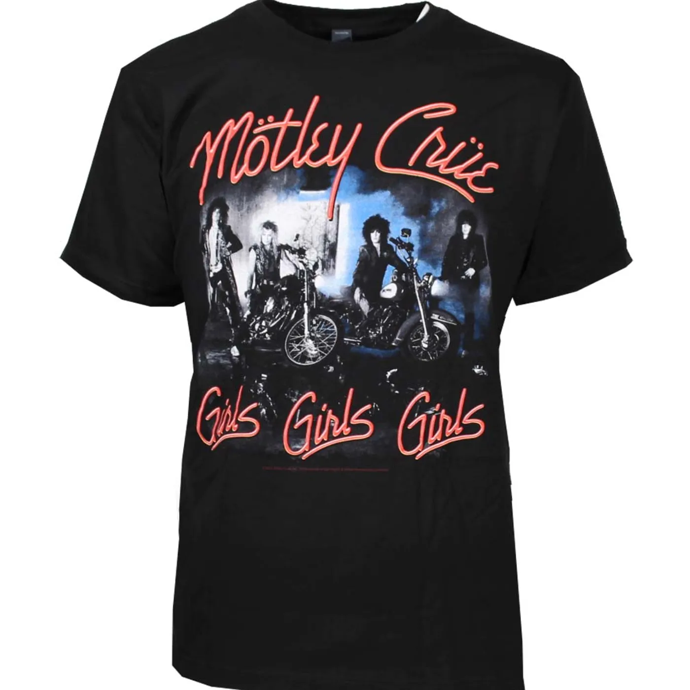 Mötley Crüe T Shirt | Motley Crue Girls Girls Girls T-Shirt