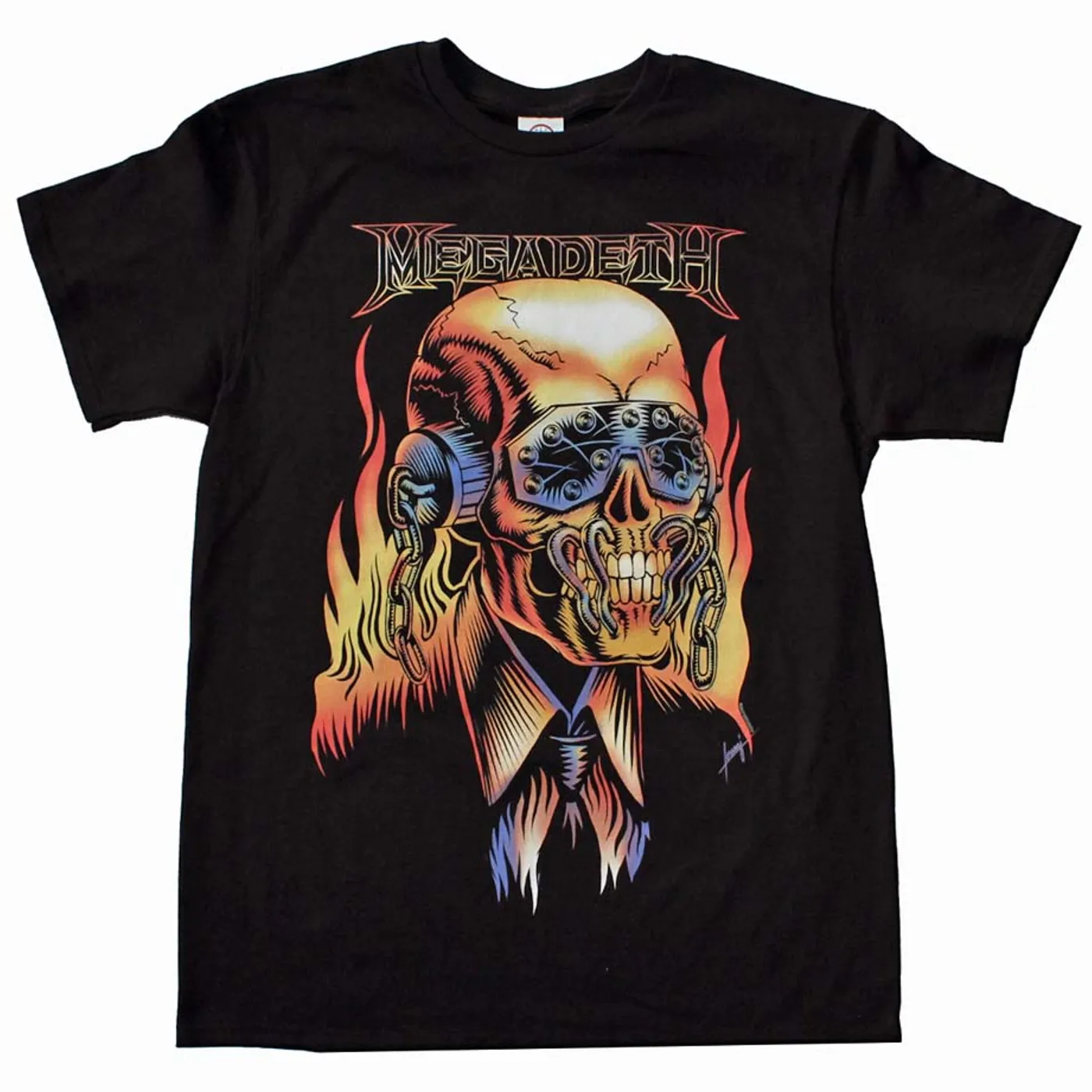 Megadeth T Shirt | Megadeth Vic Rattlehead T-Shirt