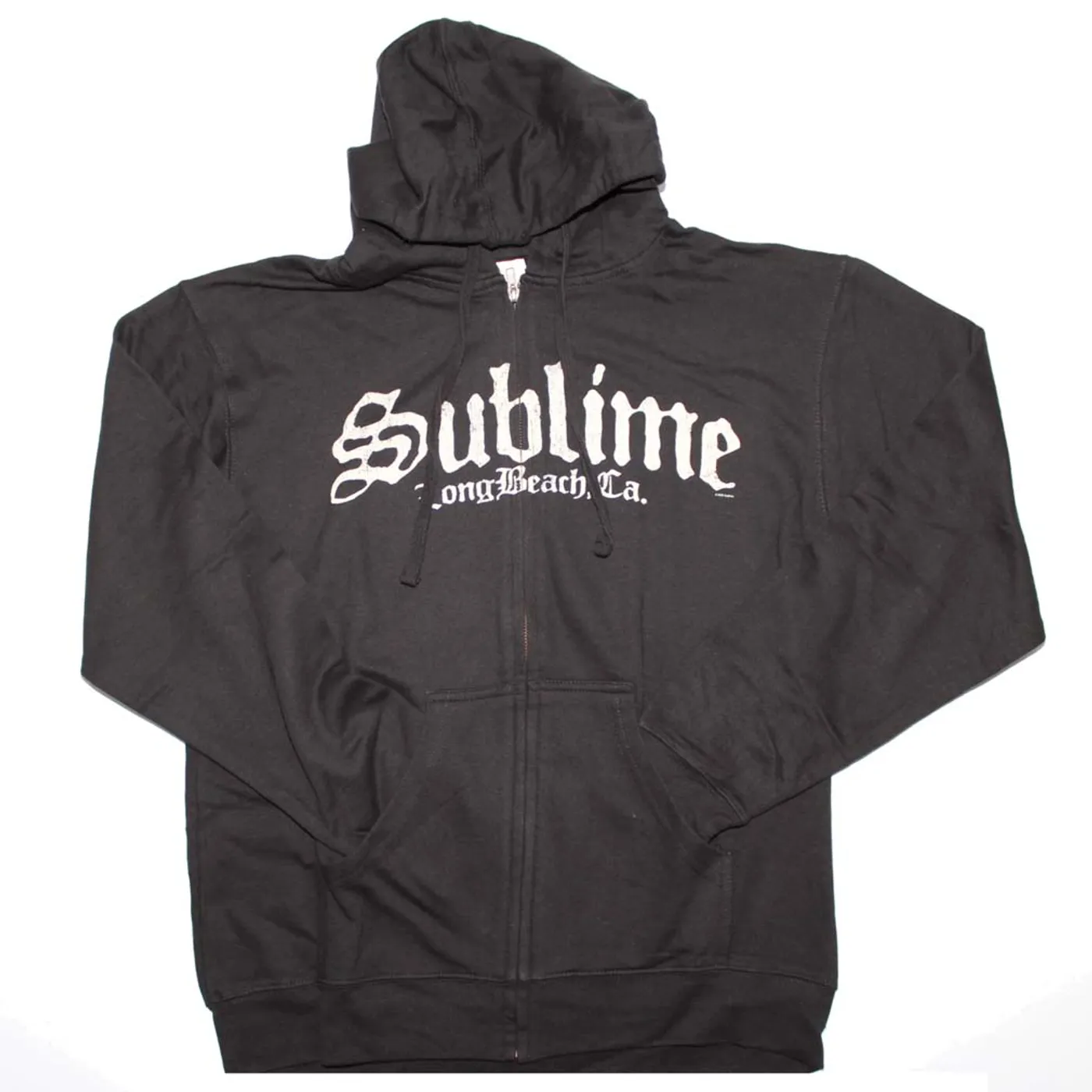 Sublime Black Logo Zip Sweatshirt