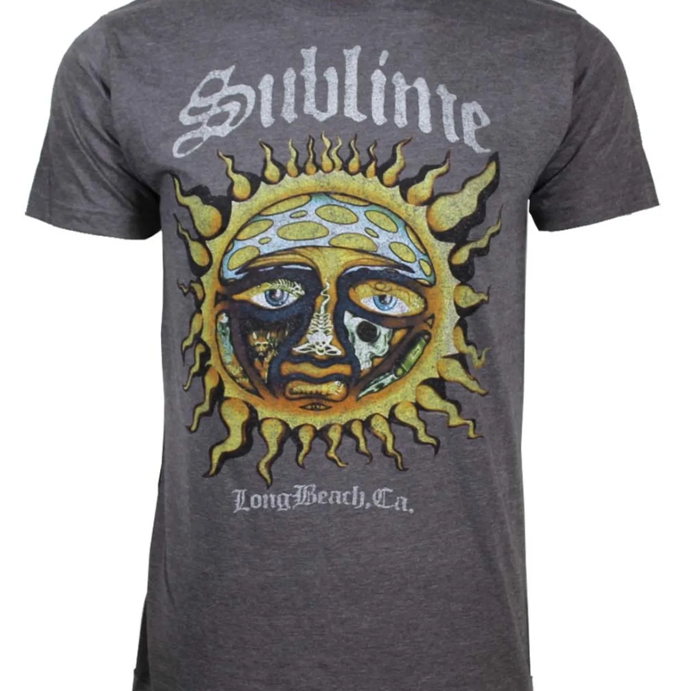 Sublime T Shirt | Sublime Logo Sun Stamp Soft T-Shirt