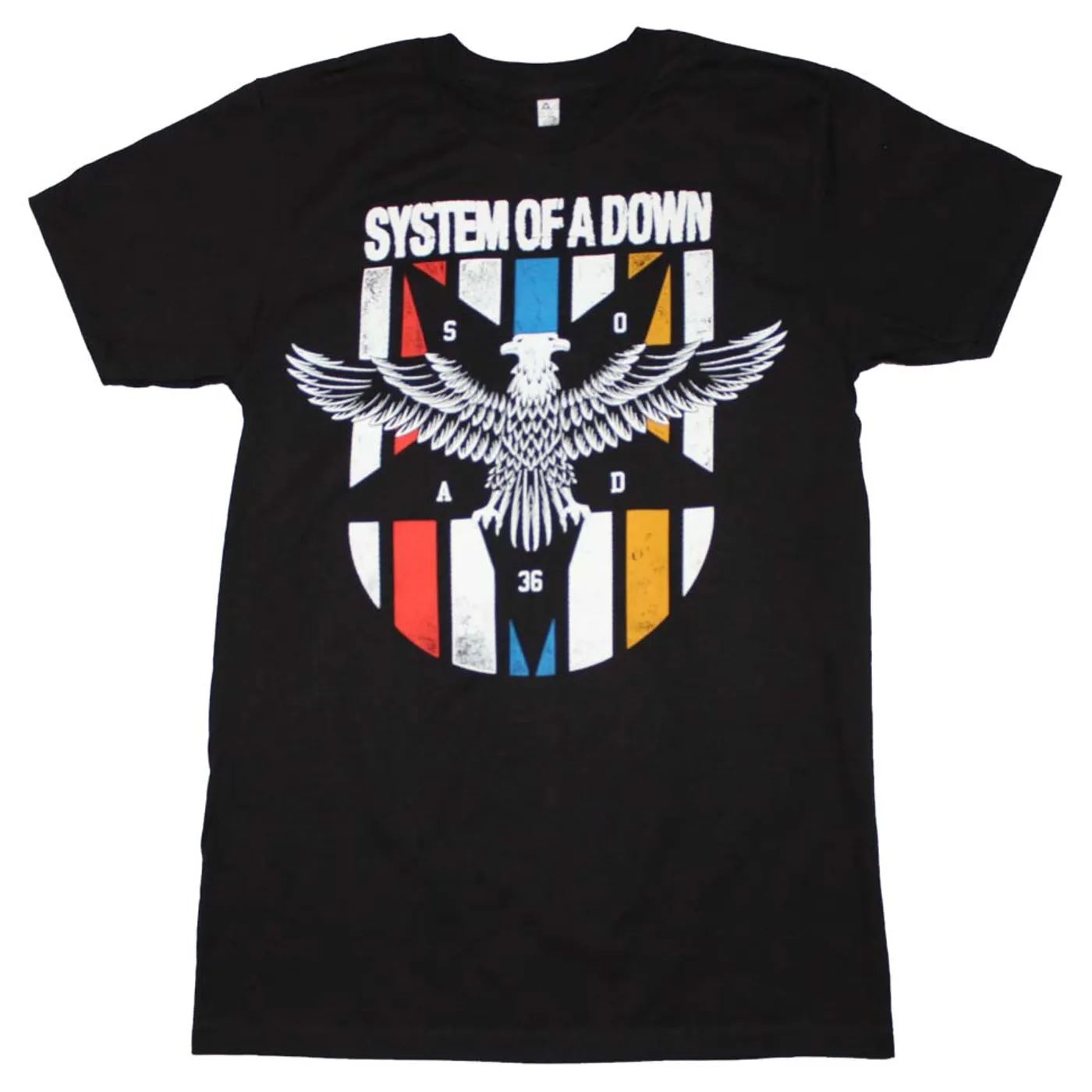 System of a Down T Shirt | System of a Down Eagle Colors T-Shirt