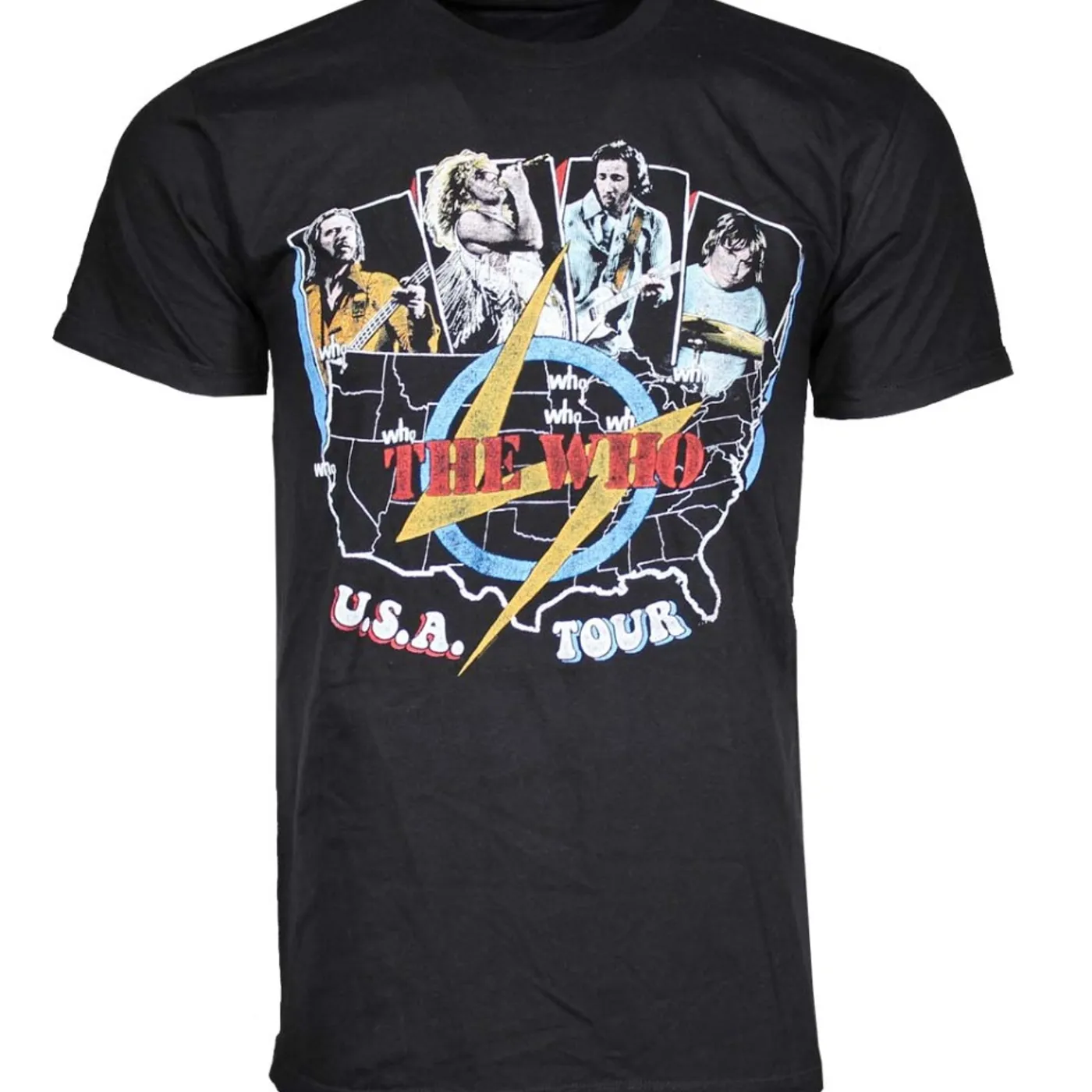 The Who T Shirt | The Who USA Tour T-Shirt