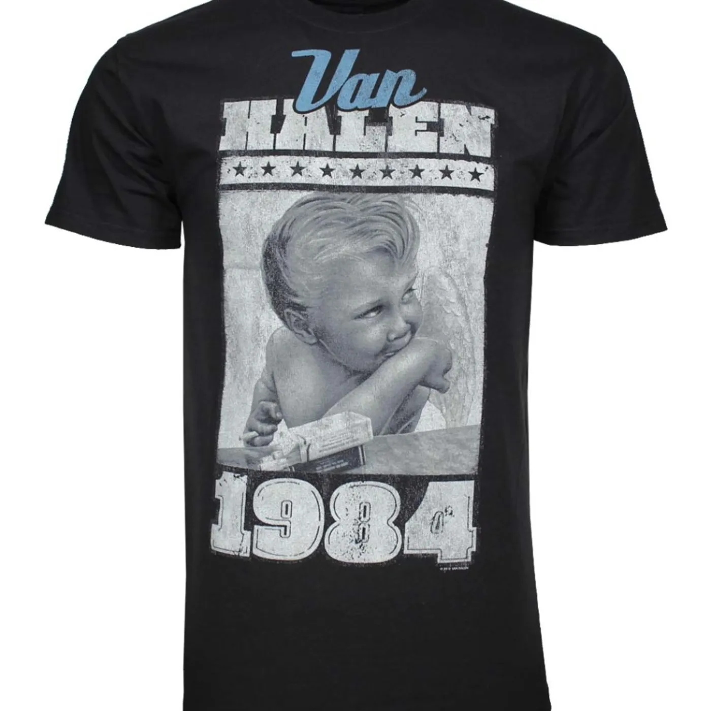 Van Halen T Shirt | Van Halen 1984 Baby Jumbo Print T-Shirt