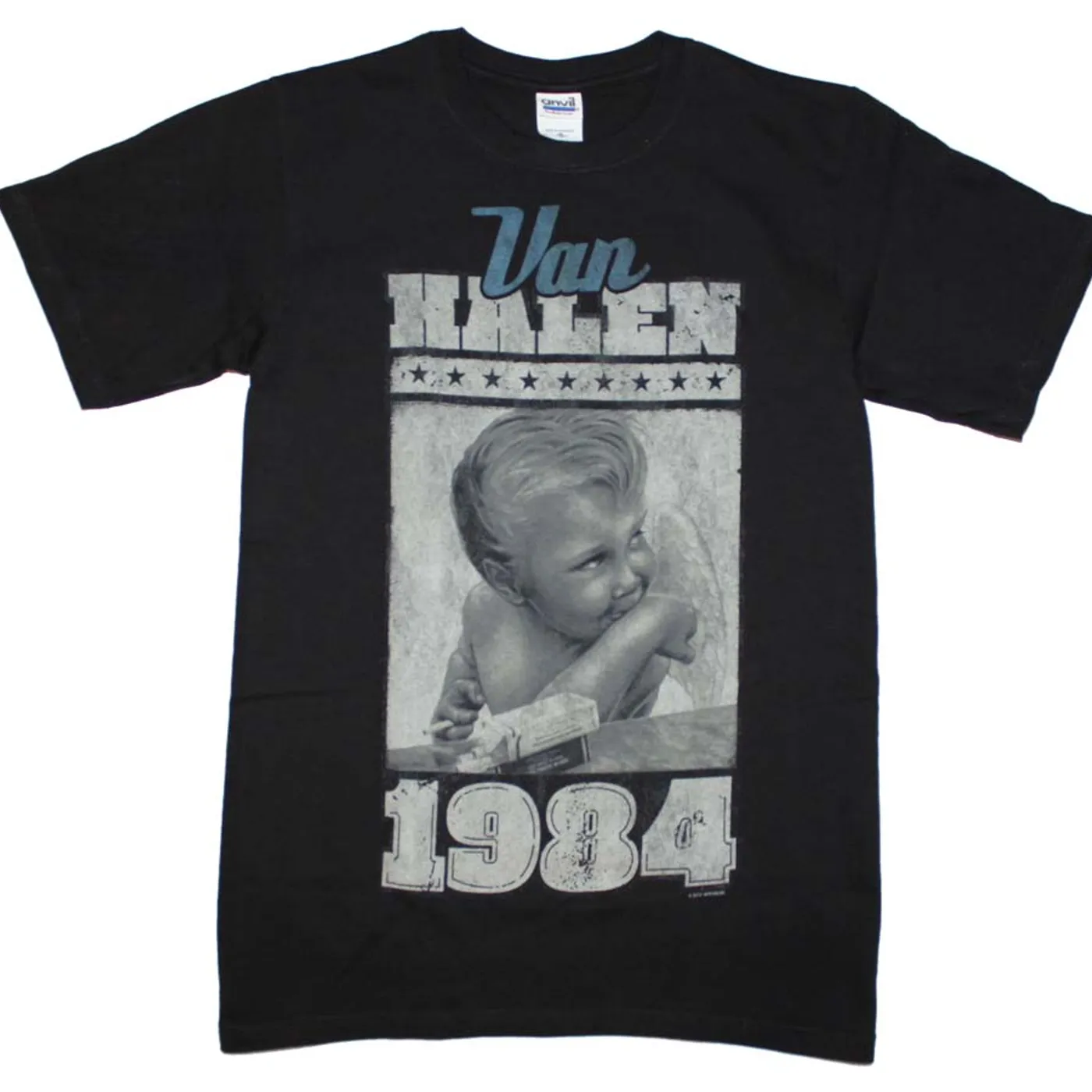 Van Halen T Shirt | Van Halen 1984 Baby Jumbo Print T-Shirt