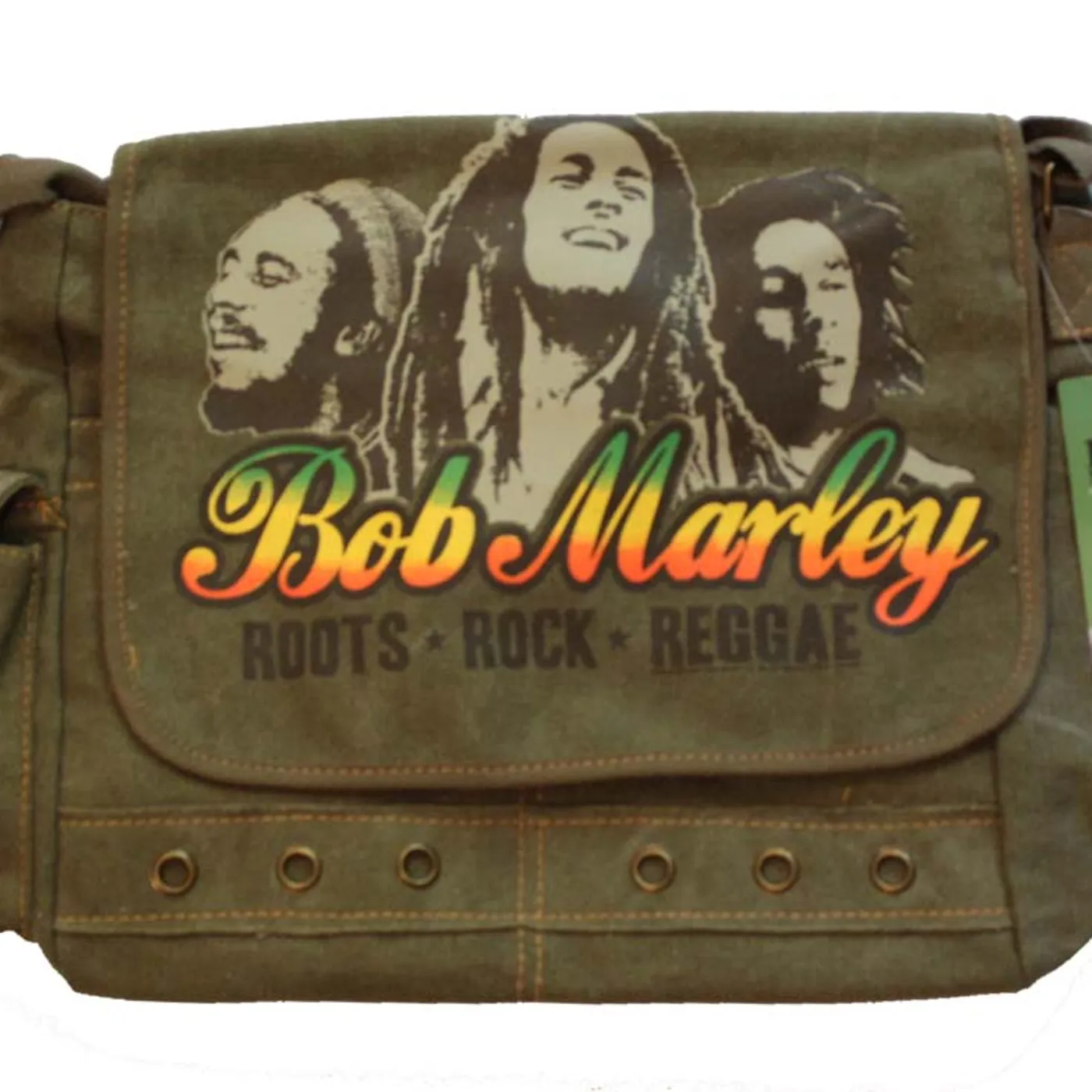 Bob Marley Roots Rock Reggae Messenger Bag