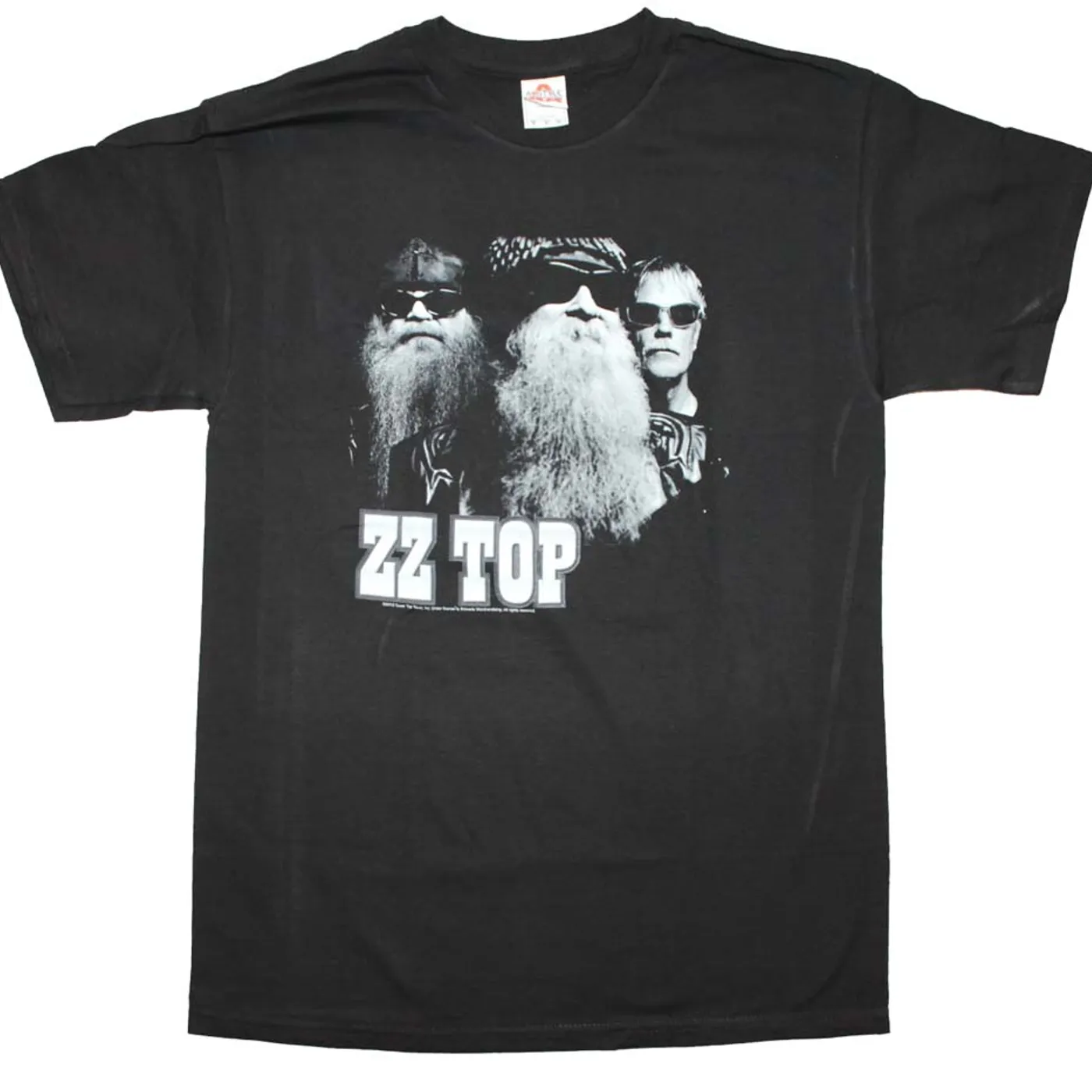 ZZ Top T Shirt | ZZ Top Black Photo T-Shirt