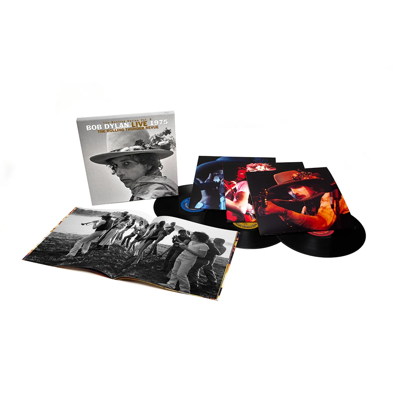 Bob Dylan The Rolling Thunder Revue: The 1975 Live Recordings 3-LP Set (Vinyl)