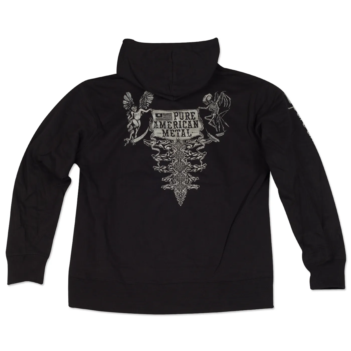 Lamb of God Silver Logo Hoodie