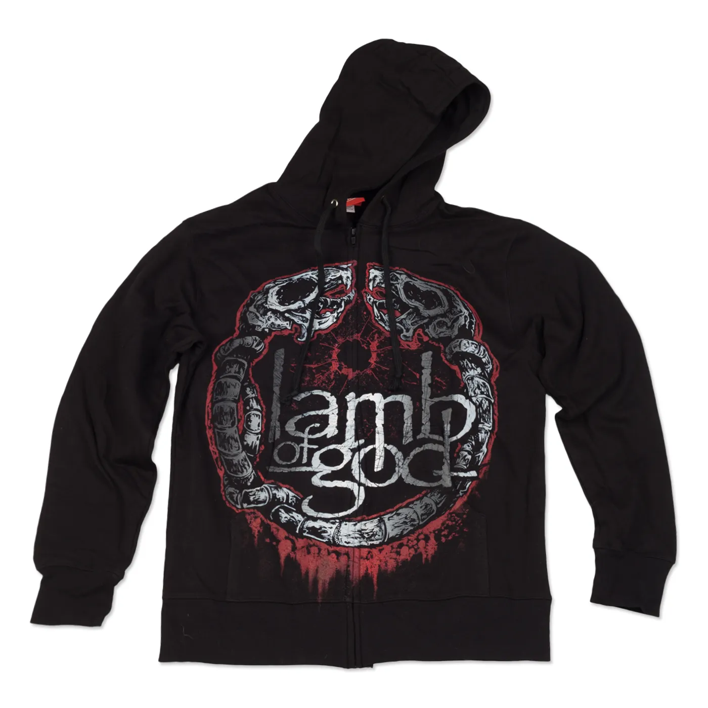 Lamb of God Rat Circle Hoodie