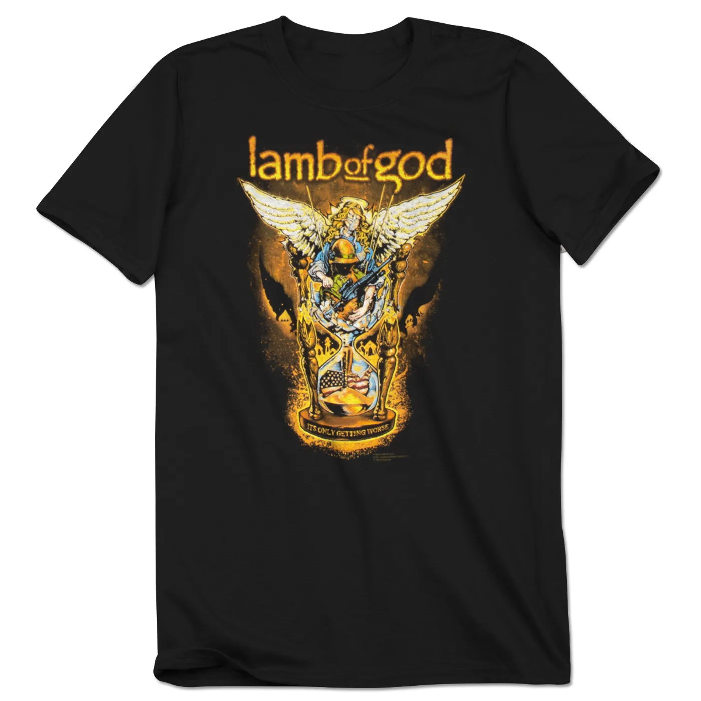 Lamb of God Hourglass T-Shirt