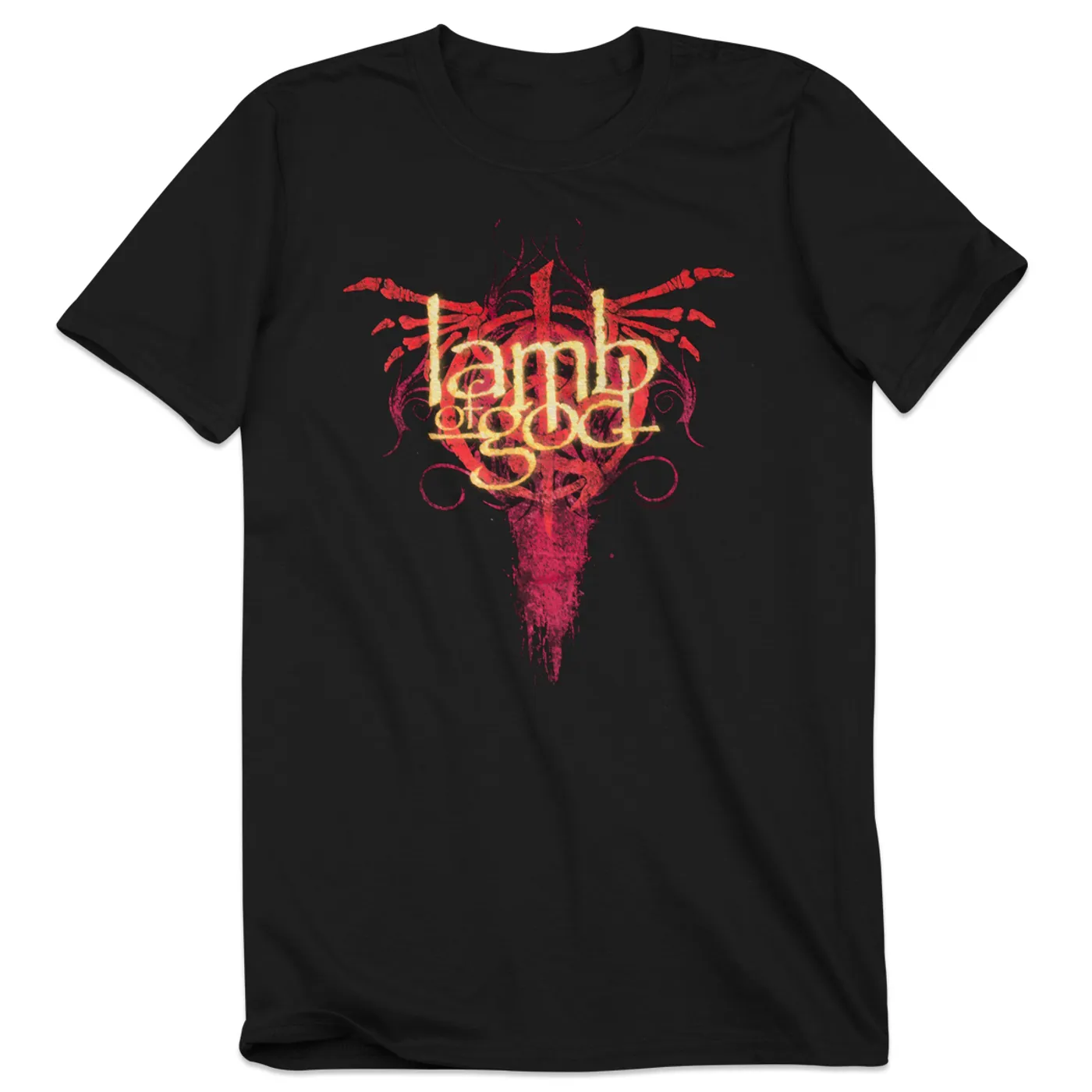 Lamb of God Logo Drip T-Shirt