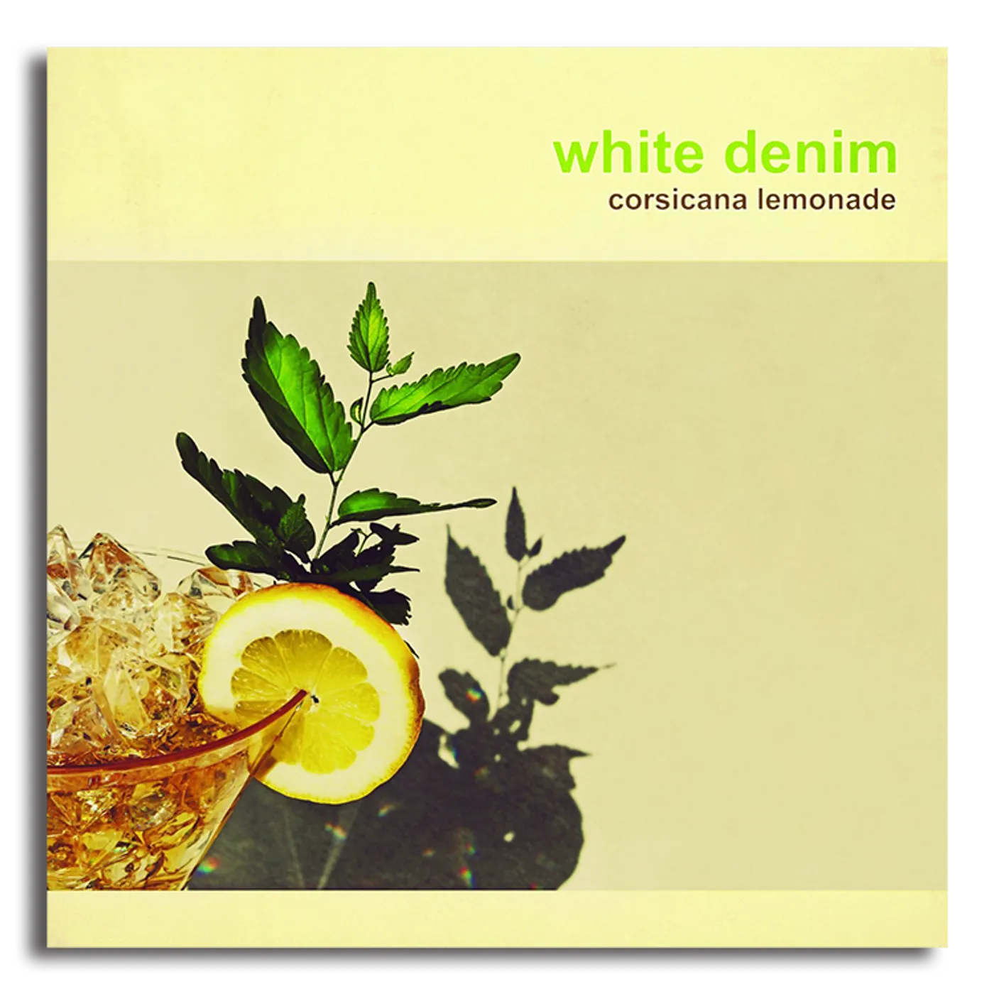 White Denim Corsicana Lemonade Vinyl