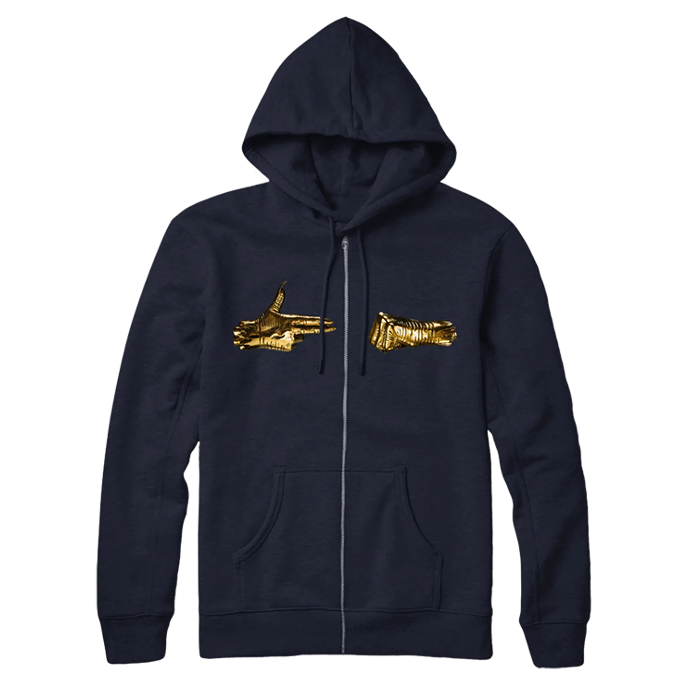 Run The Jewels RTJ3 Navy Zip Hoodie