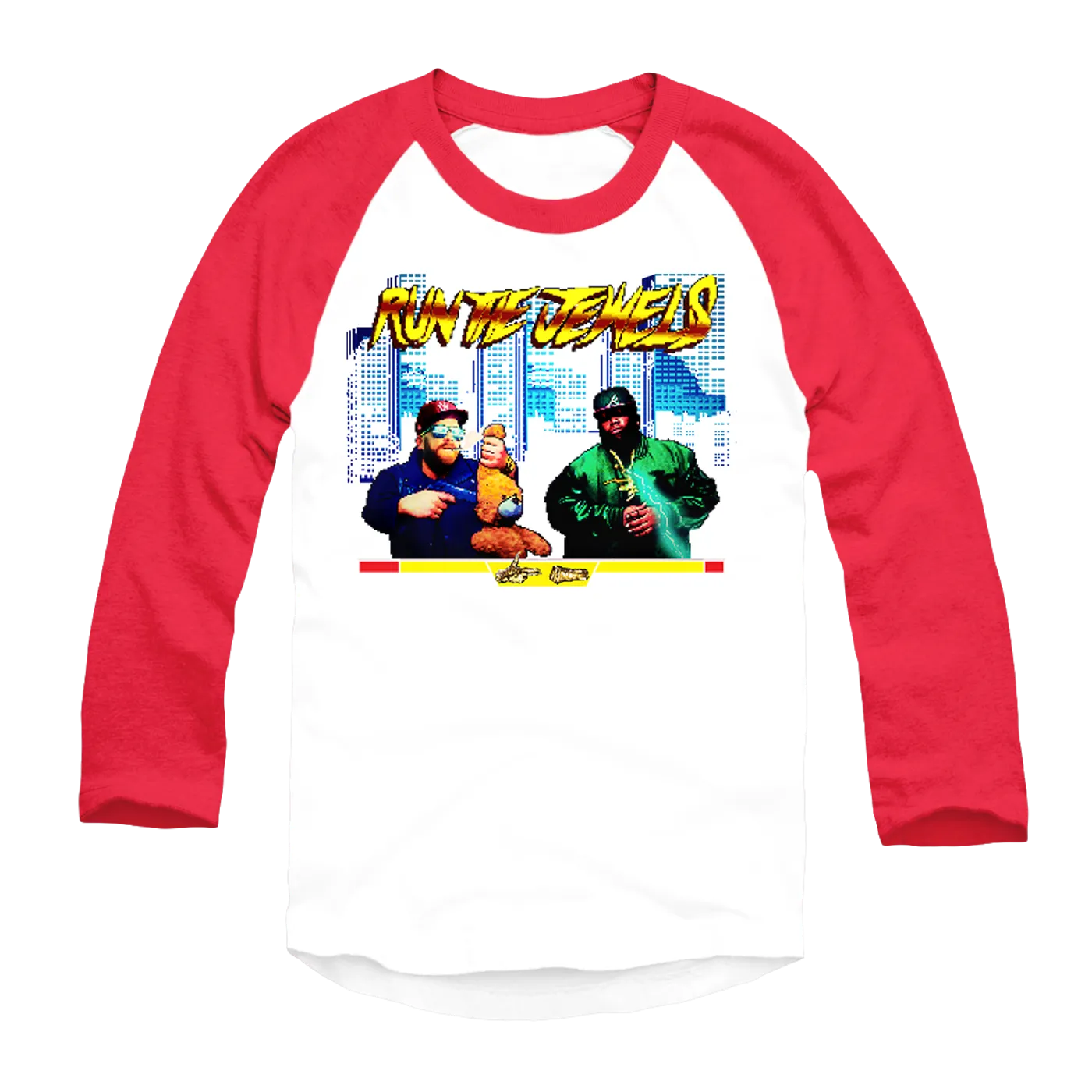 Run The Jewels RTJ Video Game Raglan