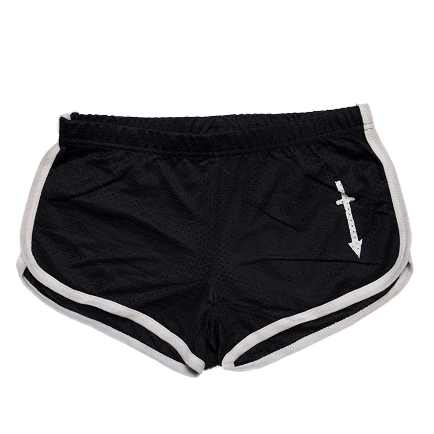 The Pretty Reckless Black Cross Ladies Shorts