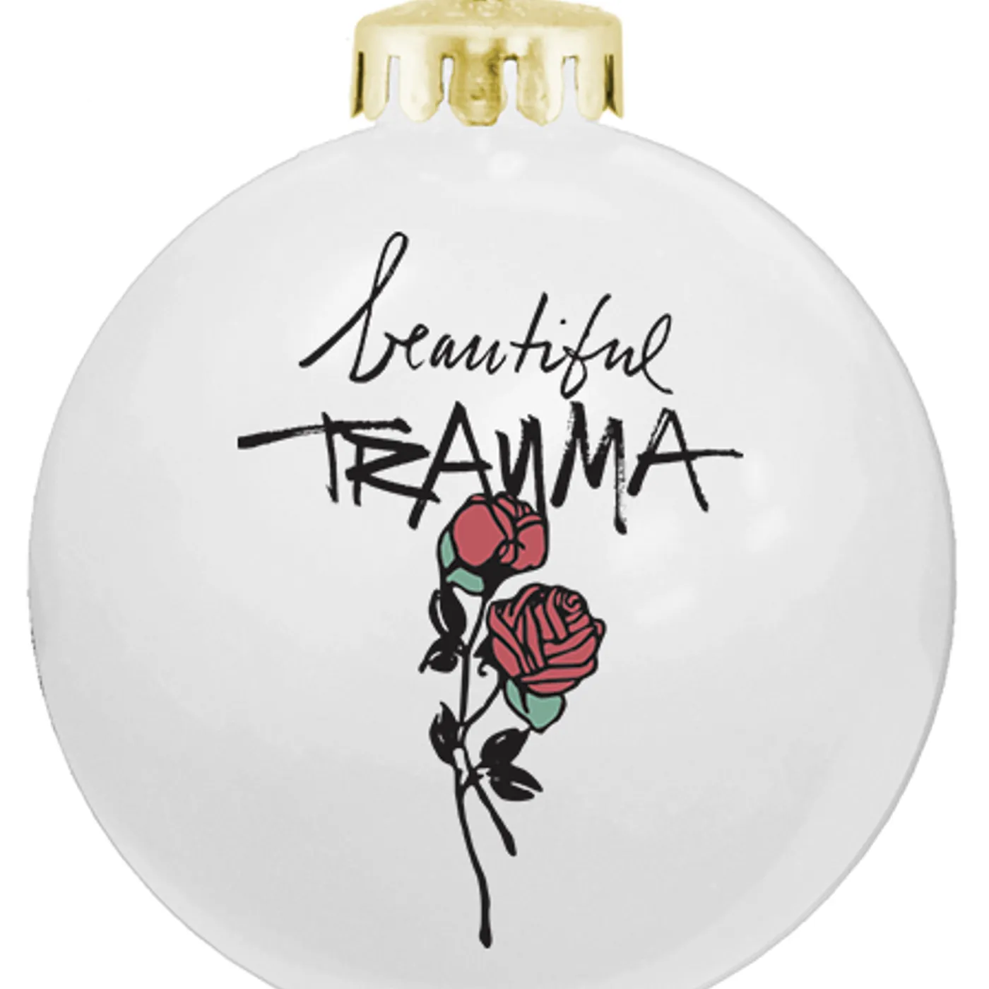 P!nk Beautiful Trauma Rose Ornament