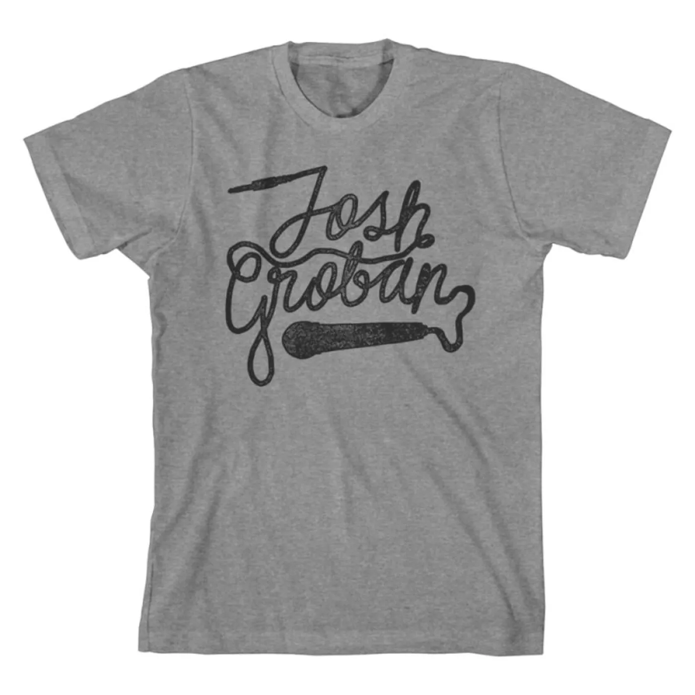 Josh Groban Microphone Wire Script Tee