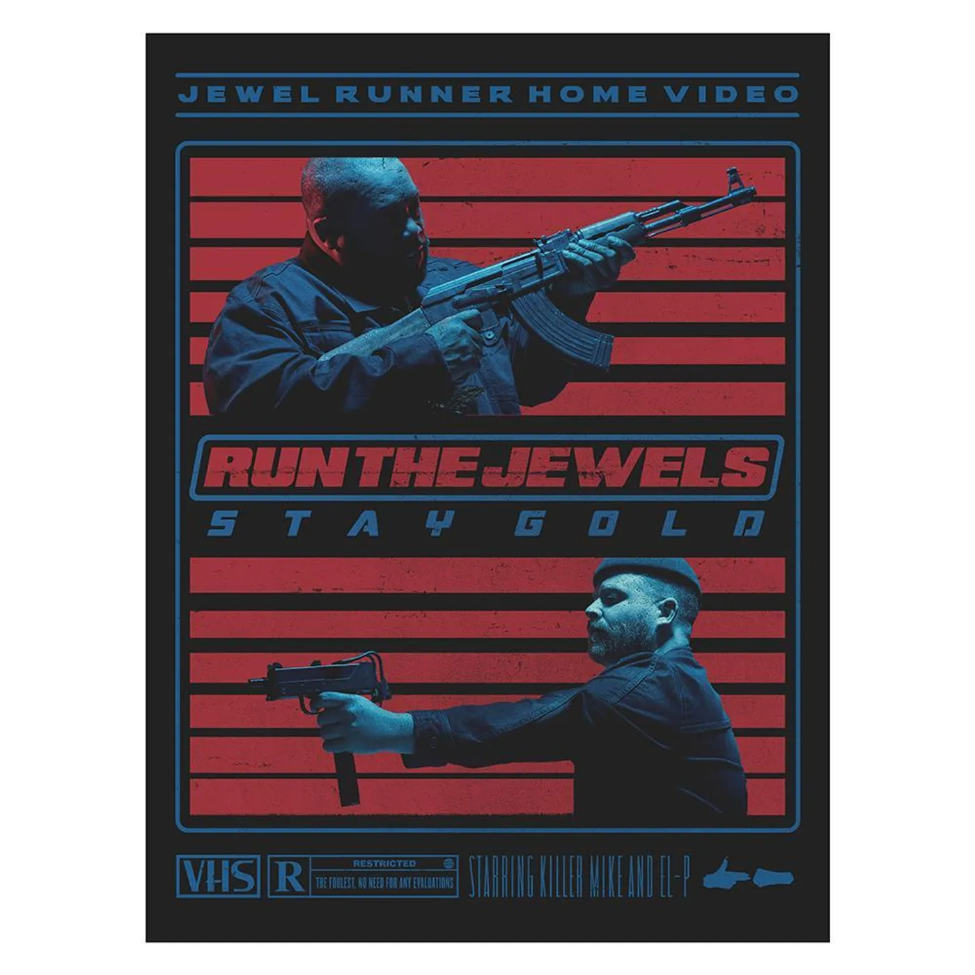 Run the Jewels VHS Poster