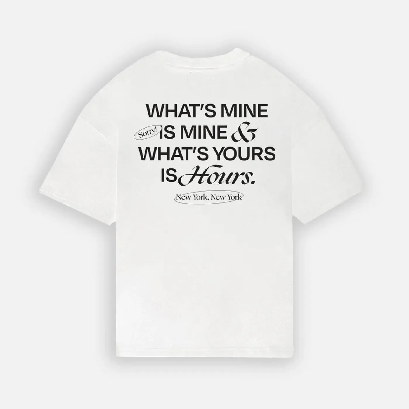 PLAZA Classic Tee – White