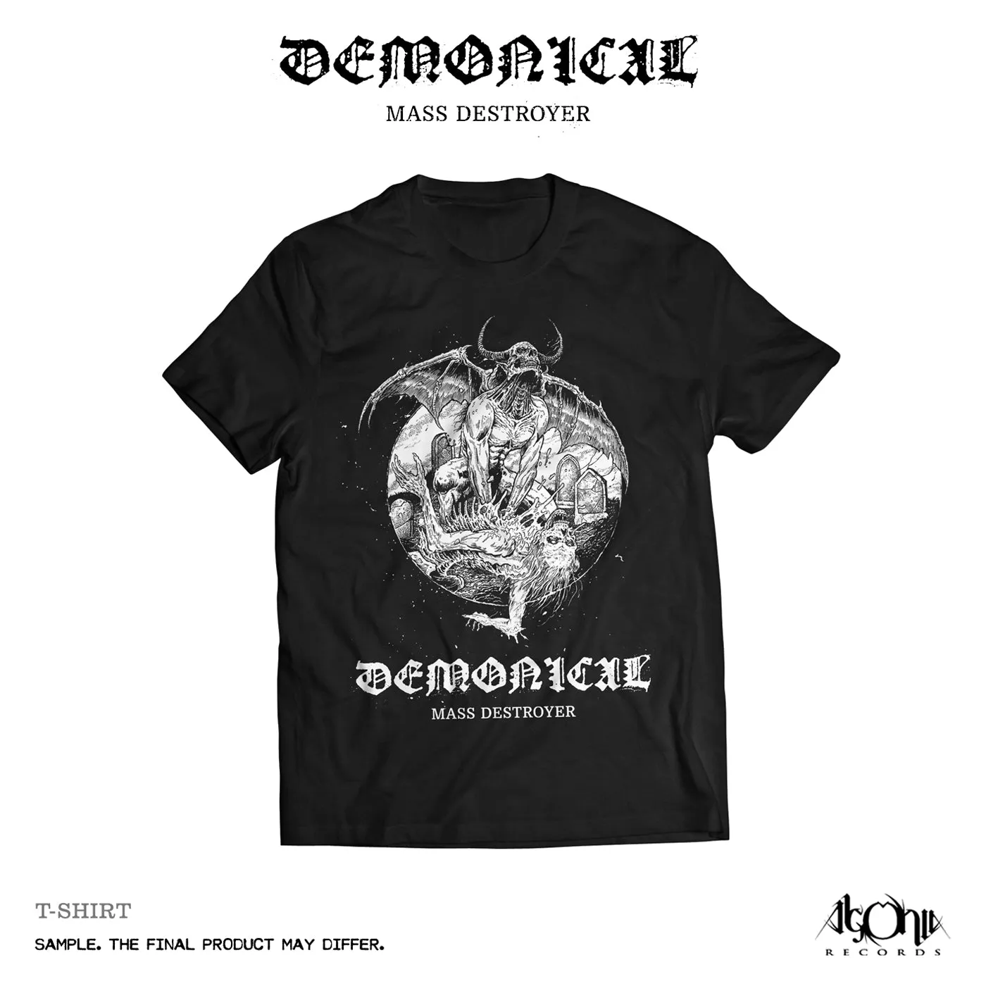 Demonical "Mass Destroyer" Limited Edition T-Shirt