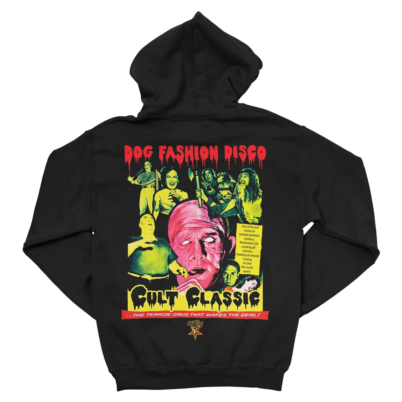 Dog Fashion Disco "Cult Classic Poster" Zip Hoodie