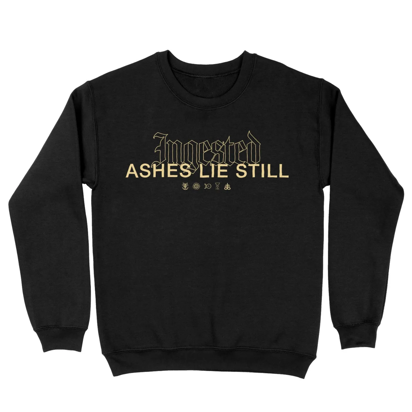 Ingested "Ashes Lie Still" Crewneck Sweatshirt