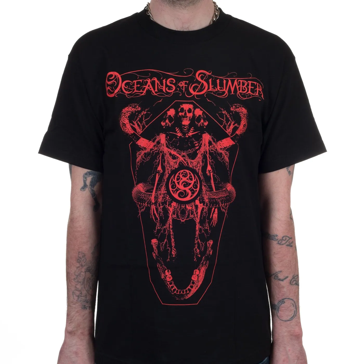 Oceans of Slumber "Snake Coffin" T-Shirt